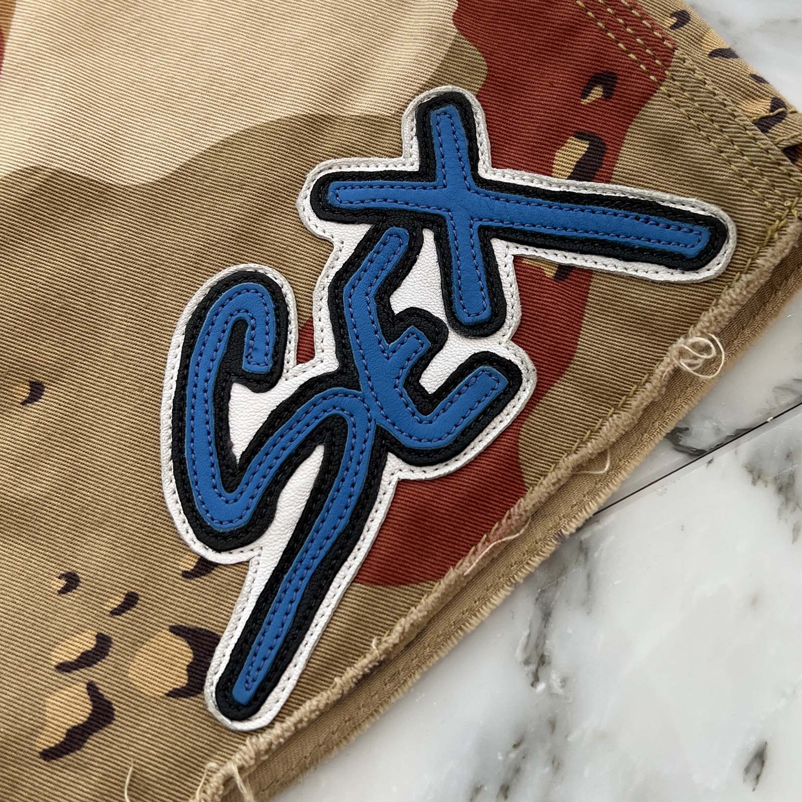 CHROME HEARTS×MATTY BOY PPO Sex Record Camouflage Carpenter Shorts Size 32 クロムハーツ×マッティボーイ PPO セックスレコード カモフラージュ カーペンターショーツ サイズ32