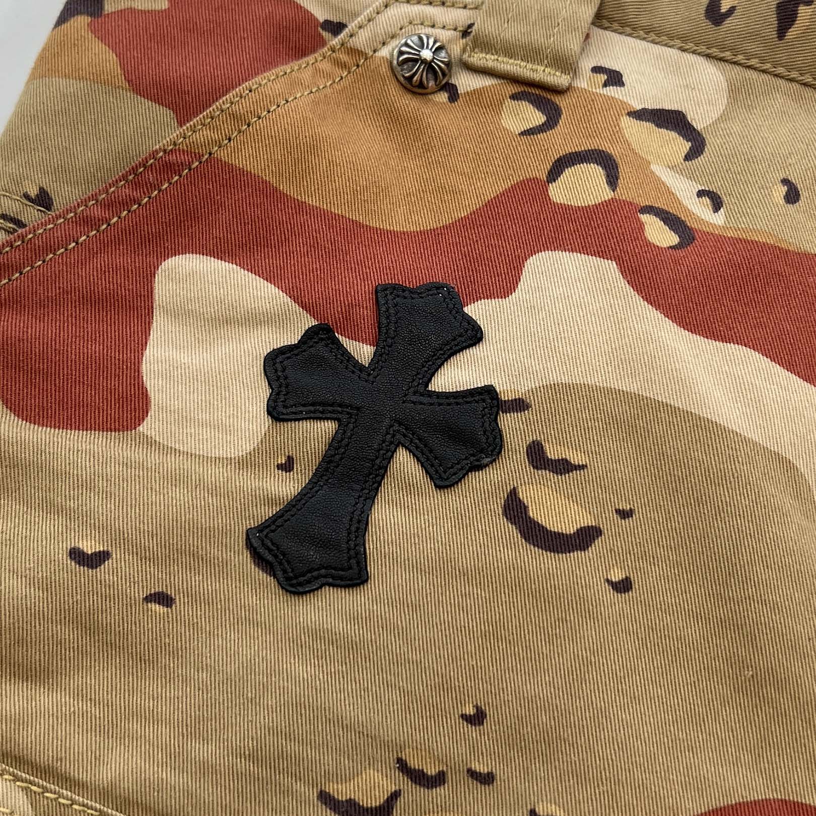 CHROME HEARTS×MATTY BOY PPO Sex Record Camouflage Carpenter Shorts Size 32 クロムハーツ×マッティボーイ PPO セックスレコード カモフラージュ カーペンターショーツ サイズ32