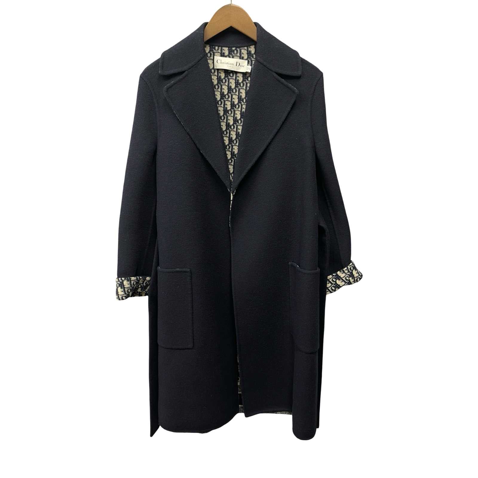DIOR 2022AW Double Face Wool Coat 110M36A1375 Size 2
