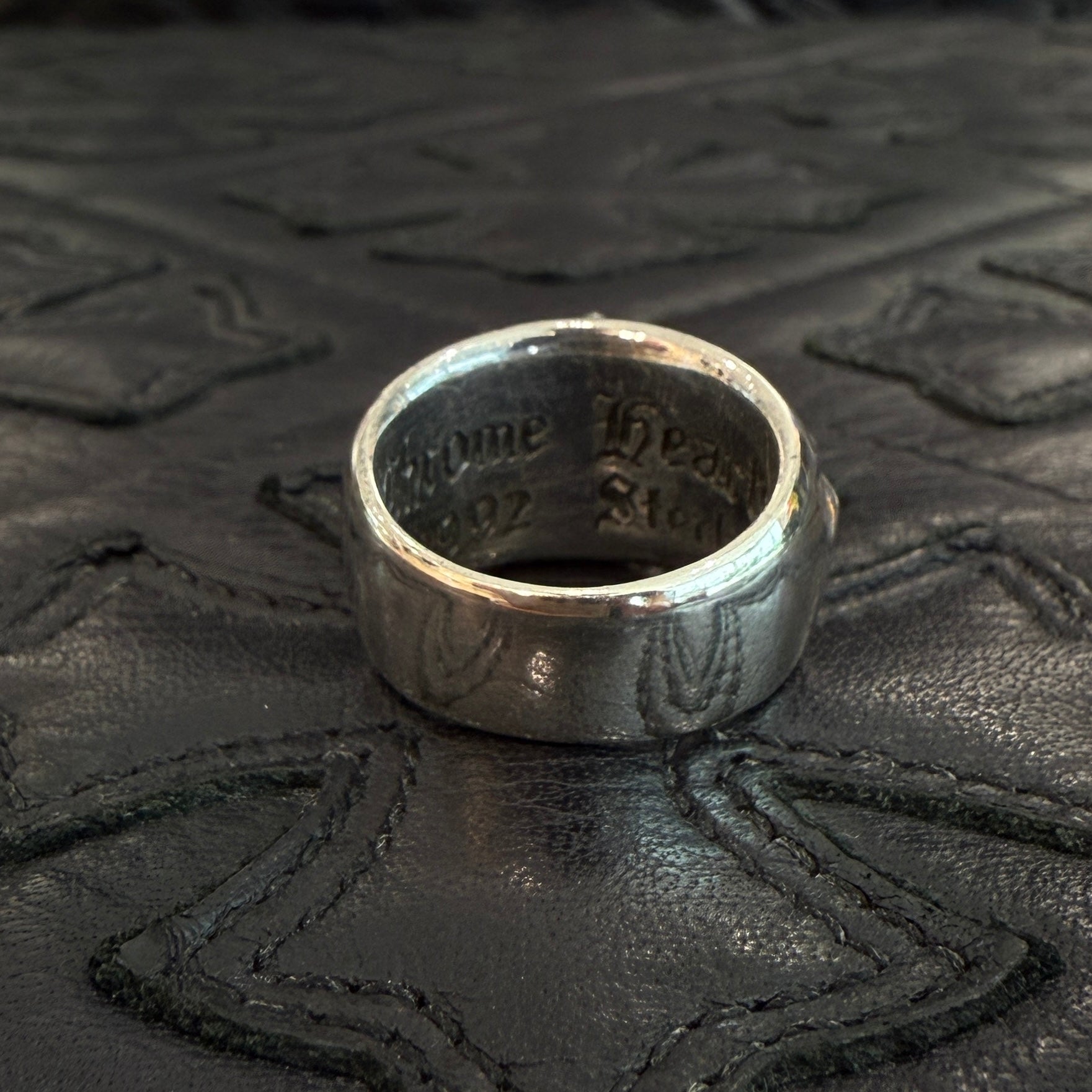 CHROME HEARTS Floral Cross Ring Size 15号 クロムハーツ フローラル