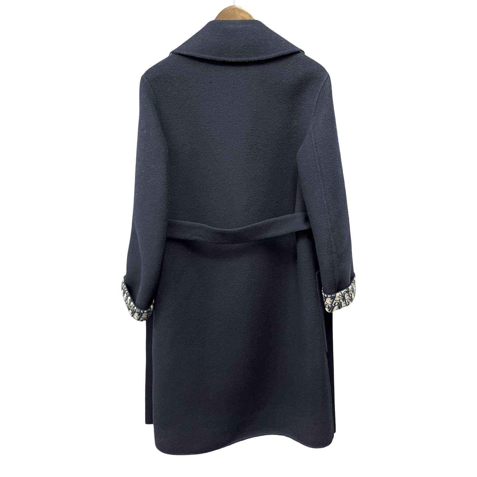 DIOR 2022AW Double Face Wool Coat 110M36A1375 Size 2
