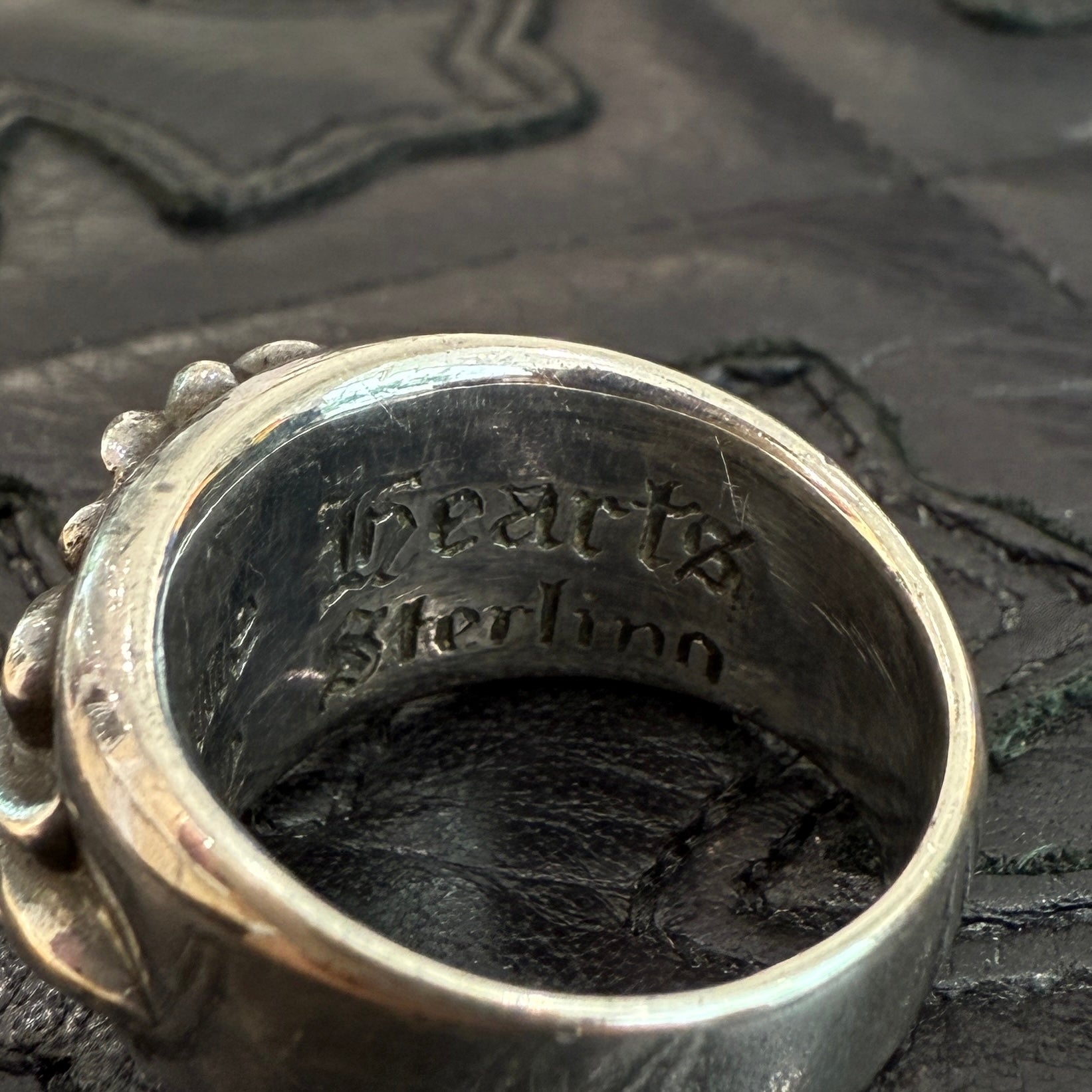 CHROME HEARTS Floral Cross Ring Size 15号 クロムハーツ フローラルクロス リング サイズ15号