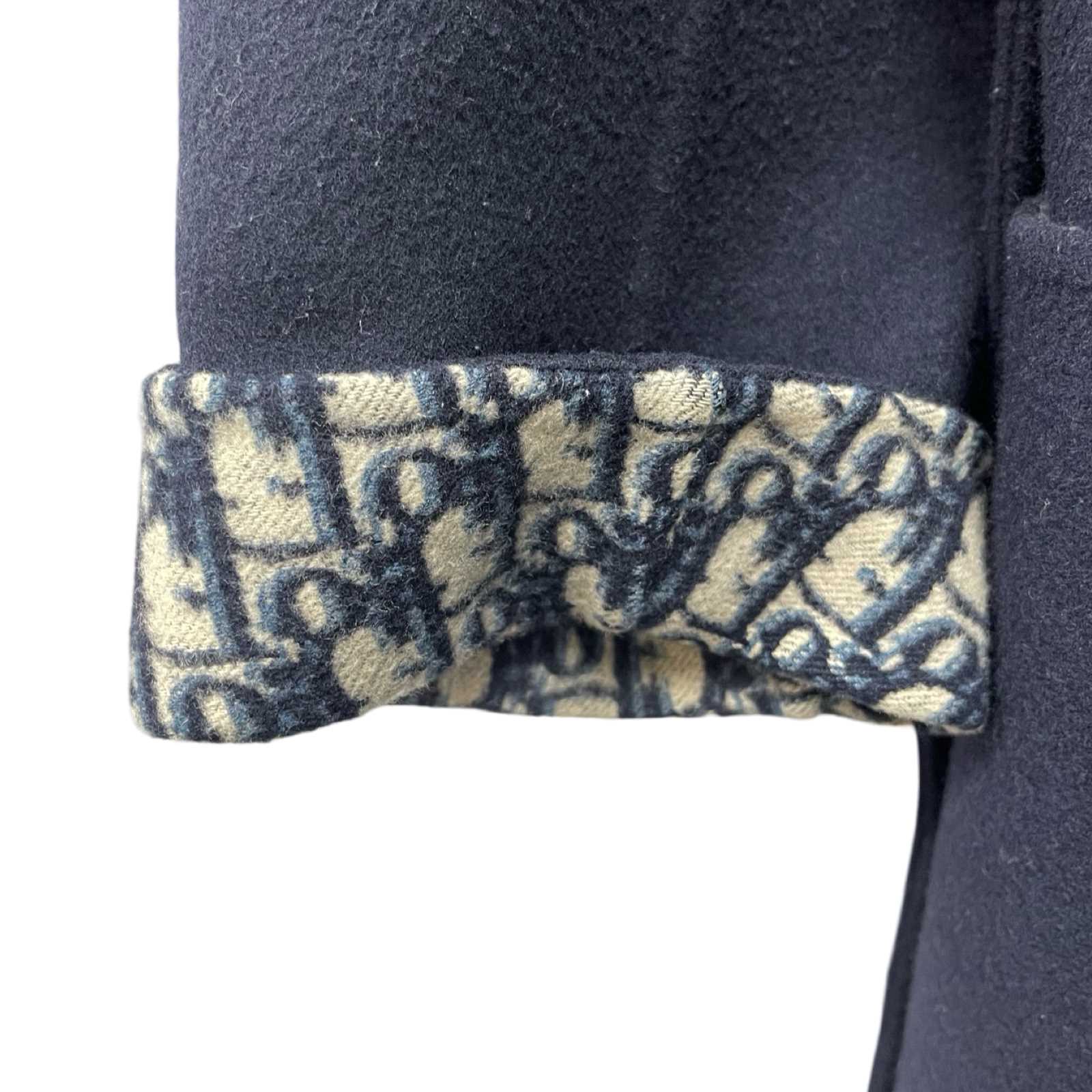 DIOR 2022AW Double Face Wool Coat 110M36A1375 Size 2