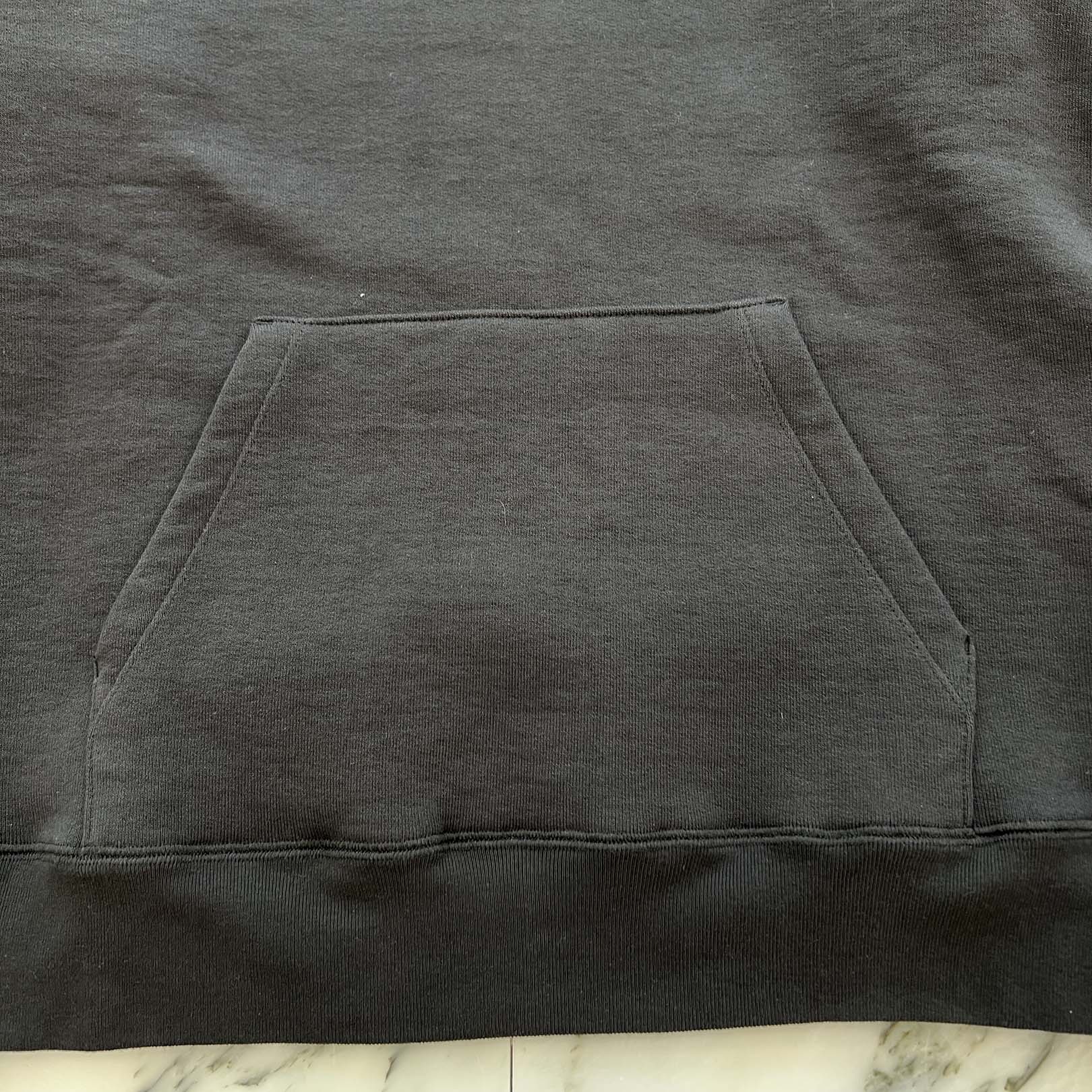 CHROME HEARTS Y NOT Cemetery Cross Leather Patch Pullover Hoodie Size M クロムハーツ ワイノット セメタリークロス レザーパッチ プルオーバーフーディー サイズM