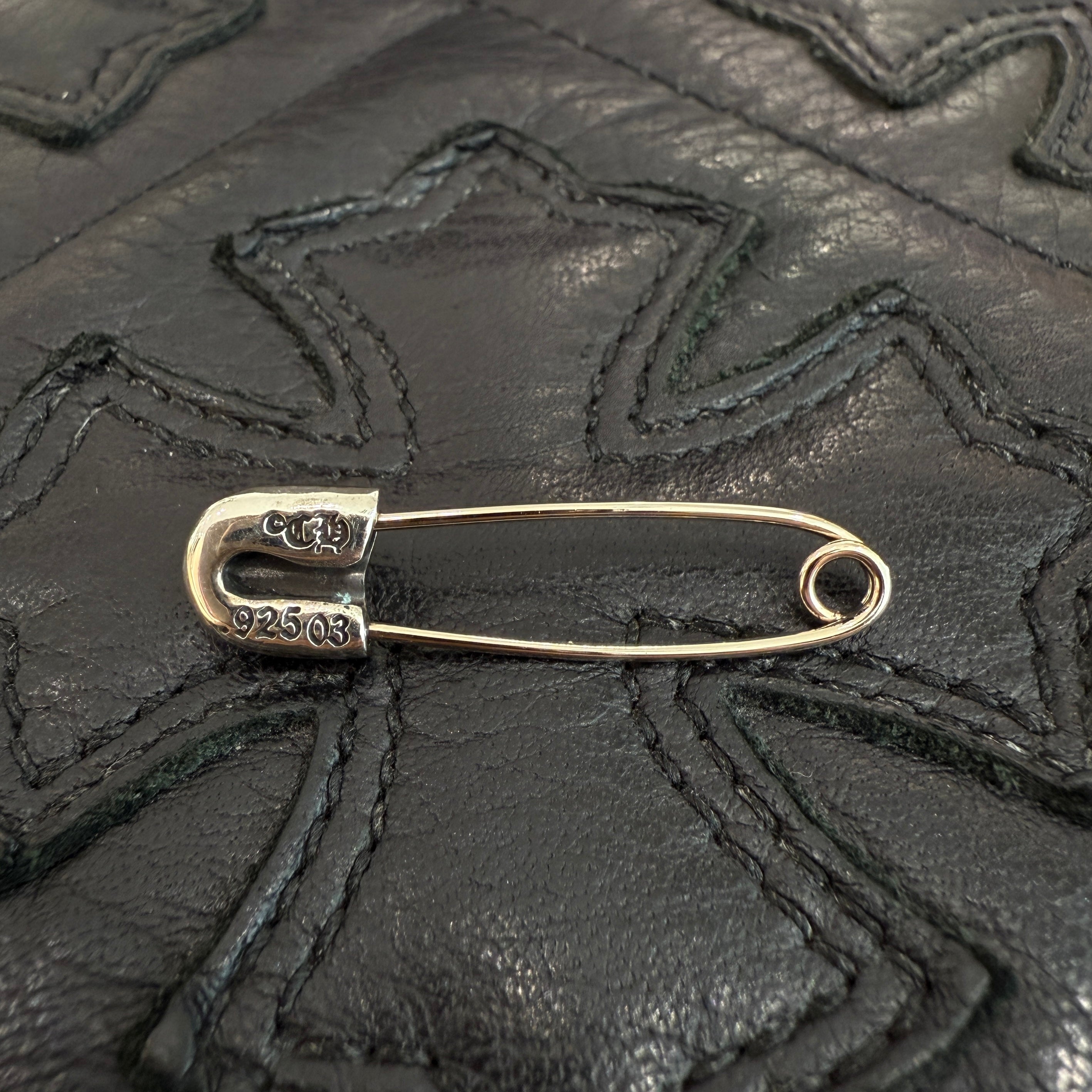 CHROME HEARTS Safety Pin Pendant Top クロムハーツ セーフティ