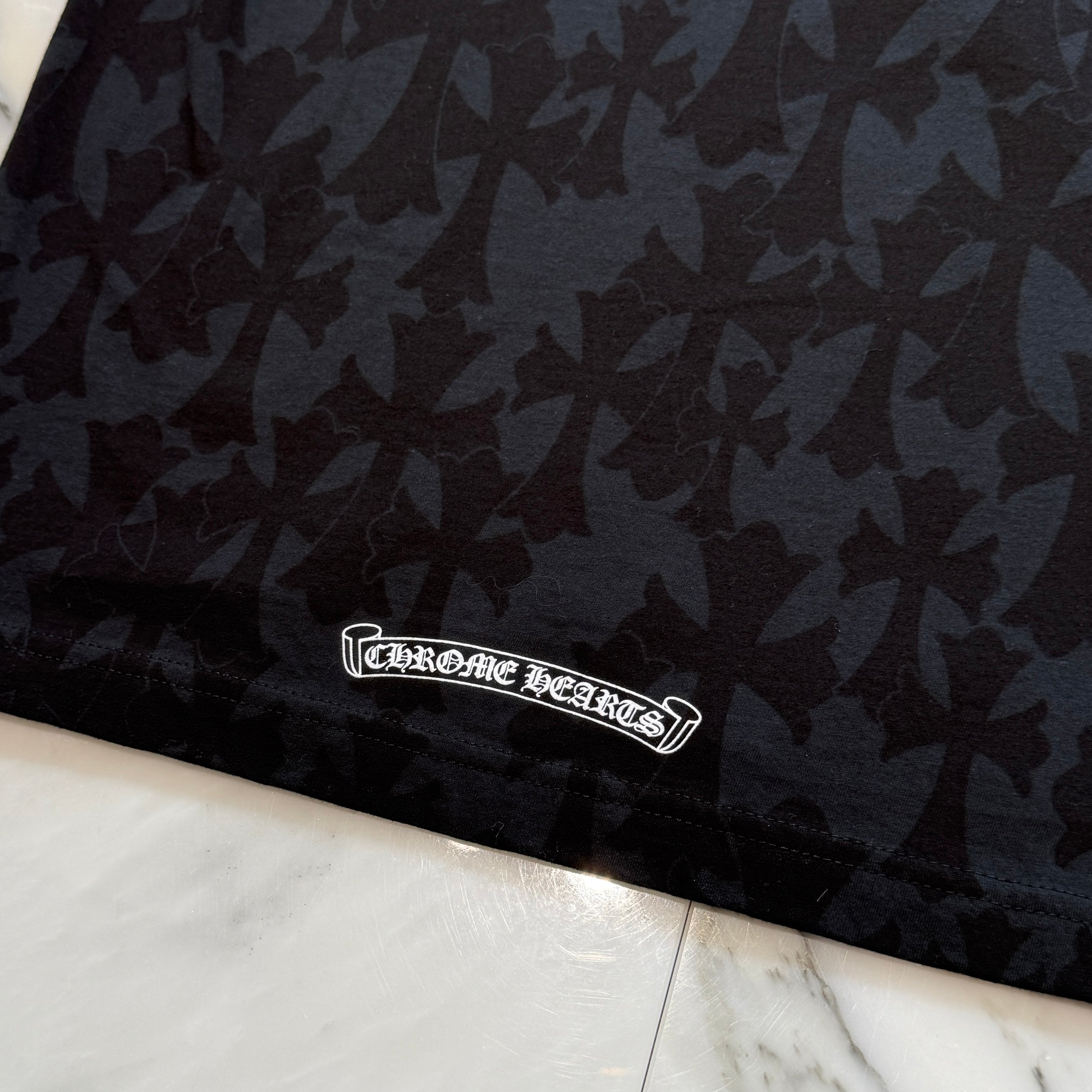 CHROME HEARTS 2024SS Graveyard Cemetery Cross Tee Size M クロムハーツ グレイブヤードセメタリークロス Tシャツ サイズM