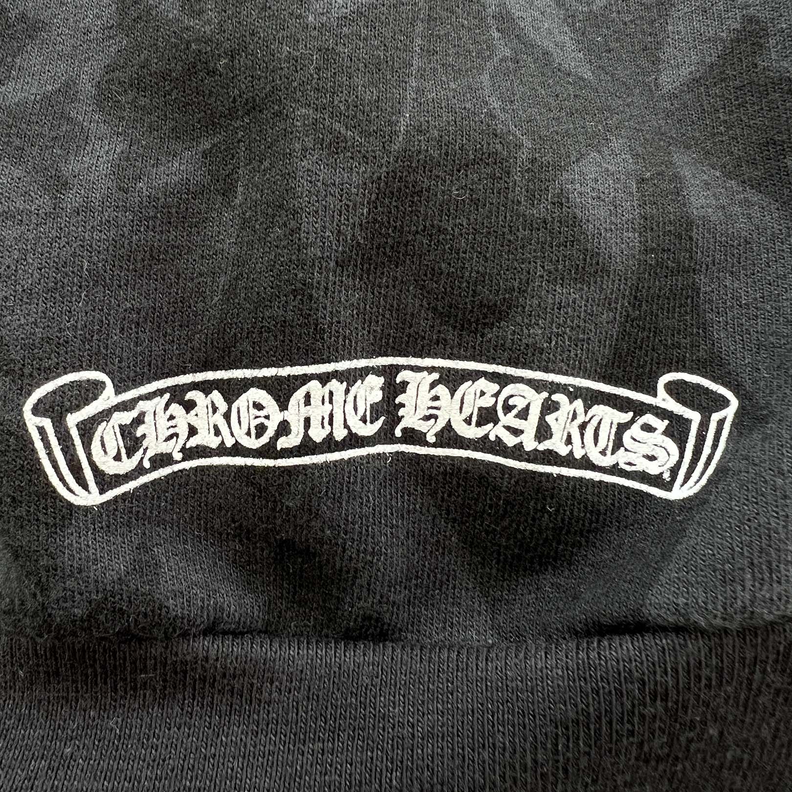 CHROME HEARTS 2024SS Graveyard Cemetery Cross Zip Up Hoodie Size L クロムハーツ グレイブヤード セメタリークロス ジップアップ フーディ 総柄 サイズL