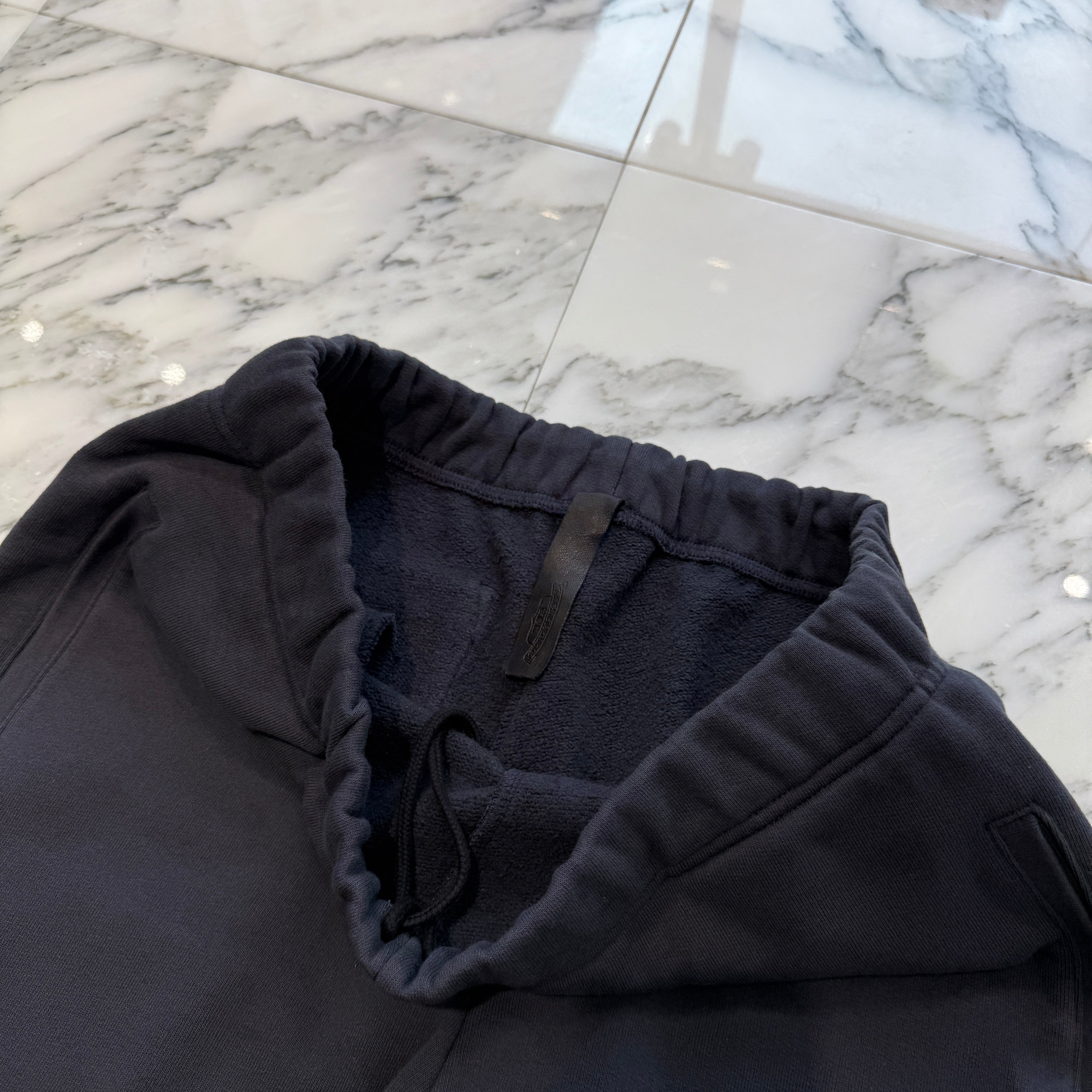 CHROME HEARTS Y NOT 3 Cemetery Cross Leather Patch Sweat Long Pants Size L クロムハーツ ワイノット 3セメタリークロス レザーパッチ スウェットロングパンツ サイズL