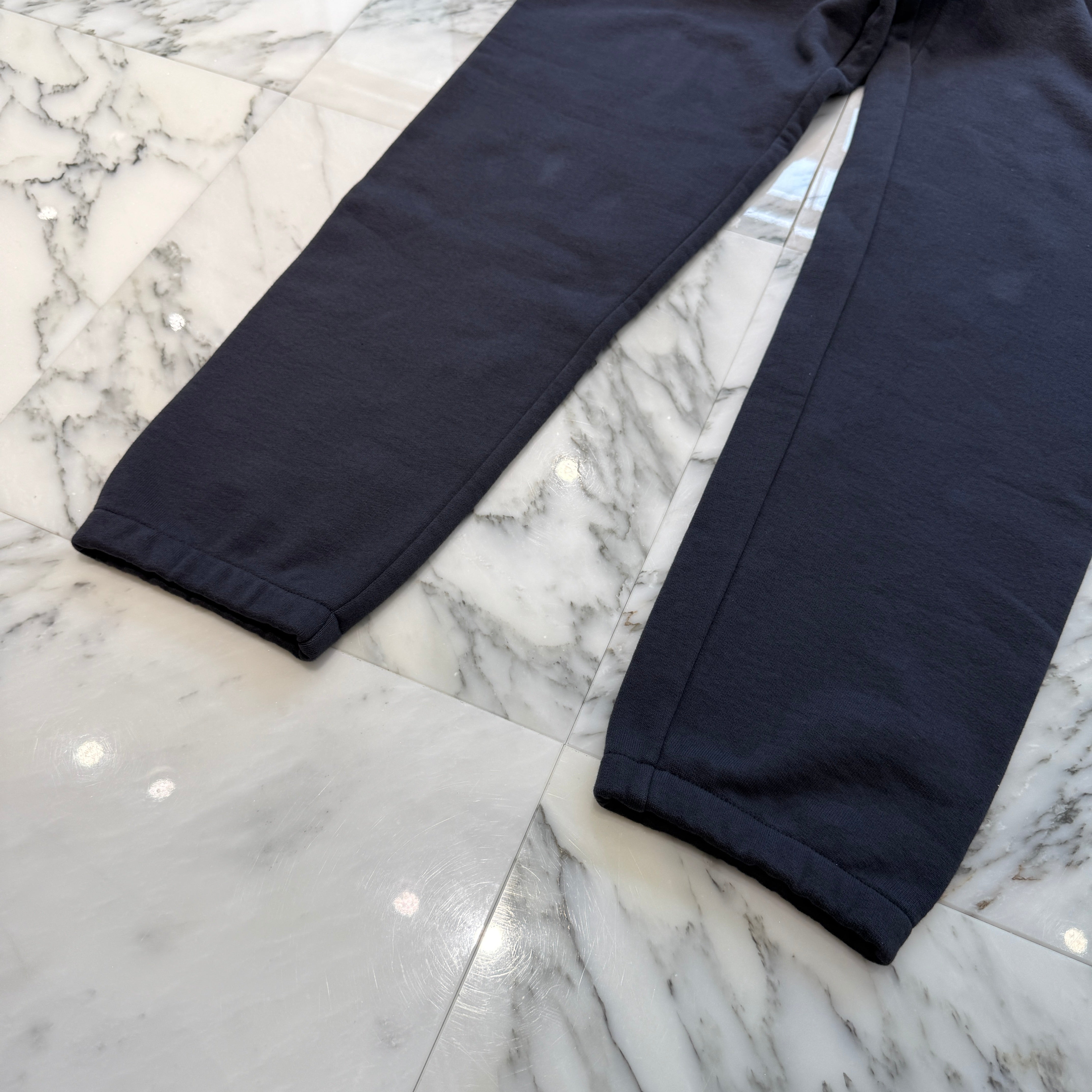 CHROME HEARTS Y NOT 3 Cemetery Cross Leather Patch Sweat Long Pants Size L クロムハーツ ワイノット 3セメタリークロス レザーパッチ スウェットロングパンツ サイズL