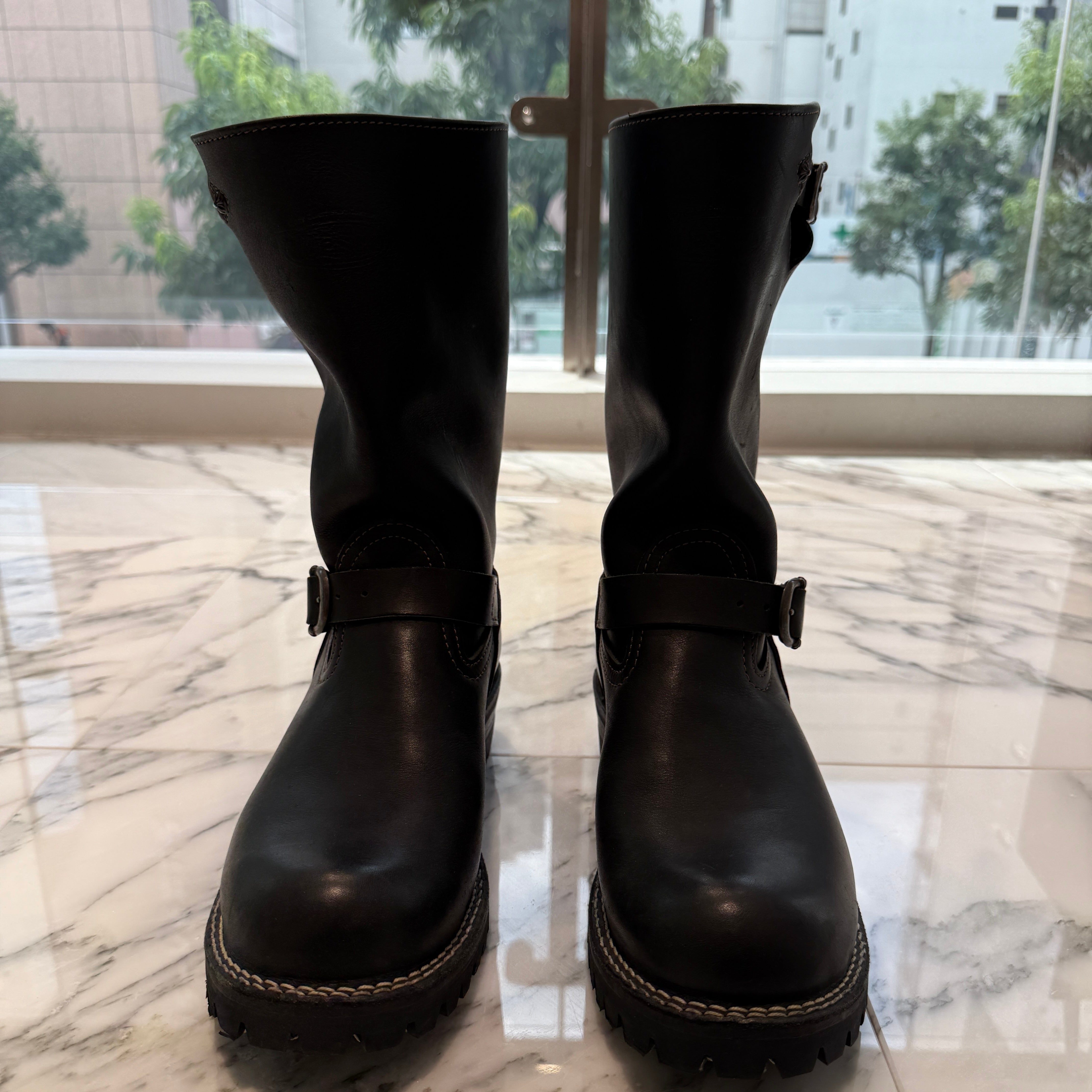 CHROME HEARTS × WESCO Custom BOSS Gunslinger Leather Engineer