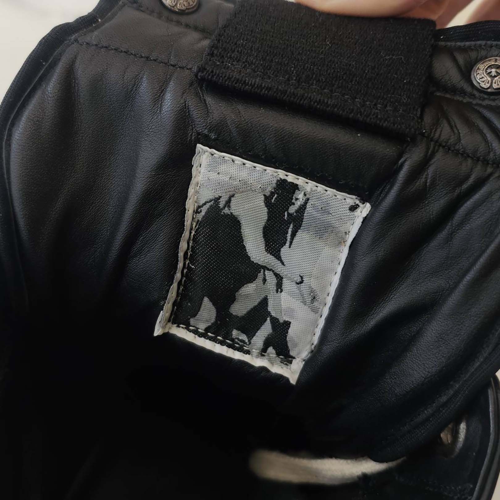 CHROME HEARTS × Rick Owens Geobasket Leather Sneakers Size 41 1/2 クロムハーツ×リックオーエンス ジオバスケット レザースニーカー サイズ41 1/2