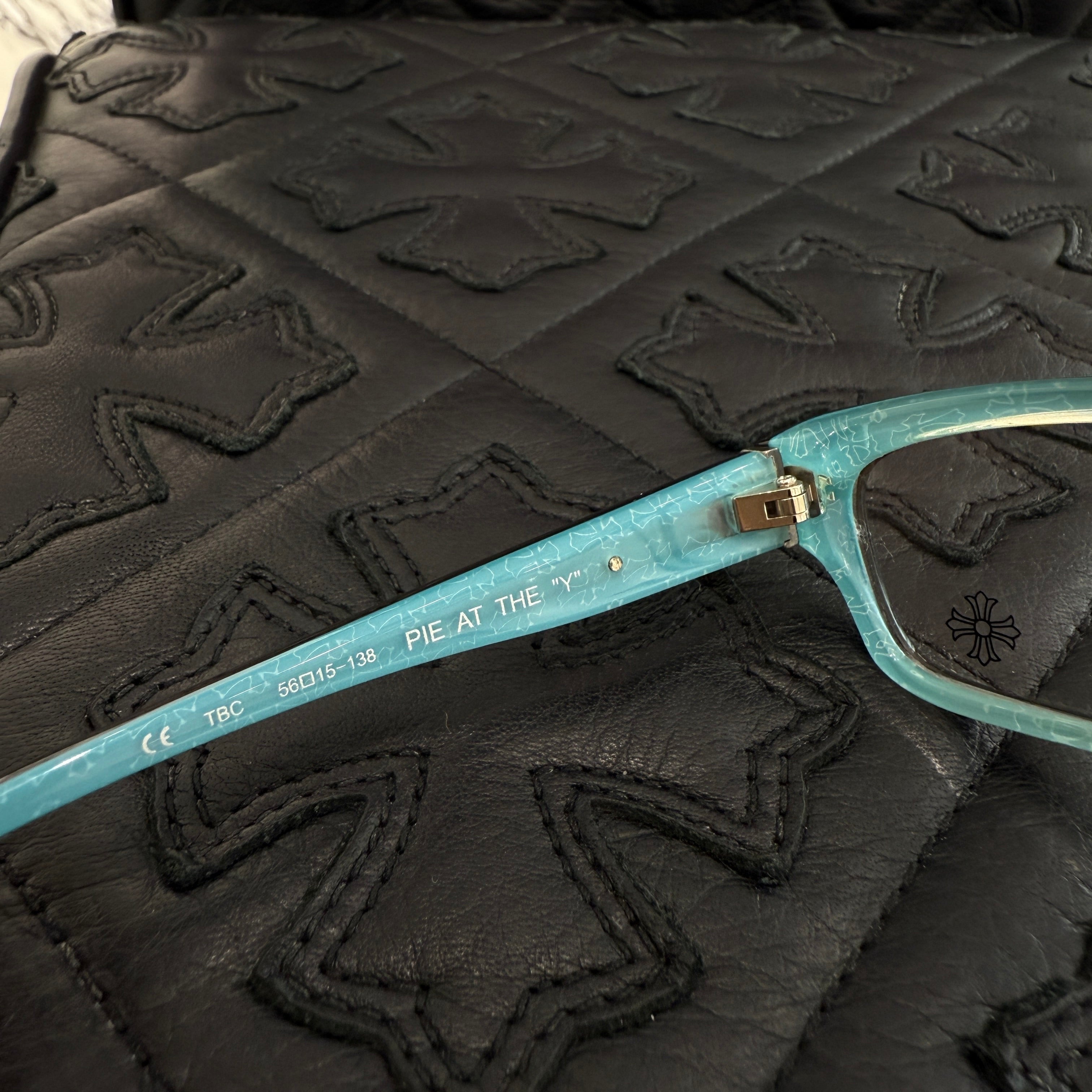 CHROME HEARTS  PIE AT THE "Y" Eyewear Size 56口15-138 クロムハーツ パイ アット ザ ワイ アイウェア サイズ56口15-138