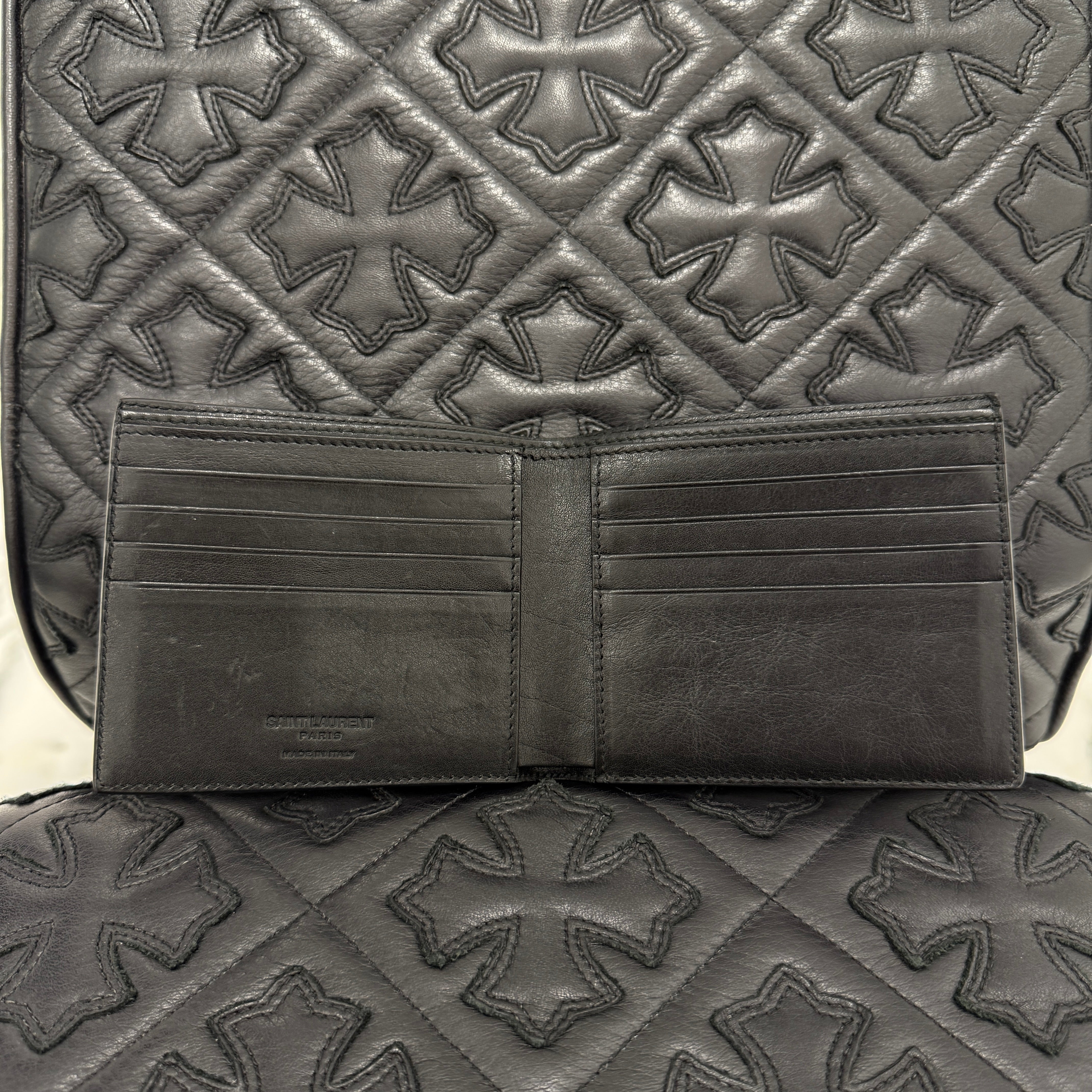 SAINT LAURENT PARIS Mono Baby Cat Wallet 340837 サンローランパリ モノベビーキャット ウォレット