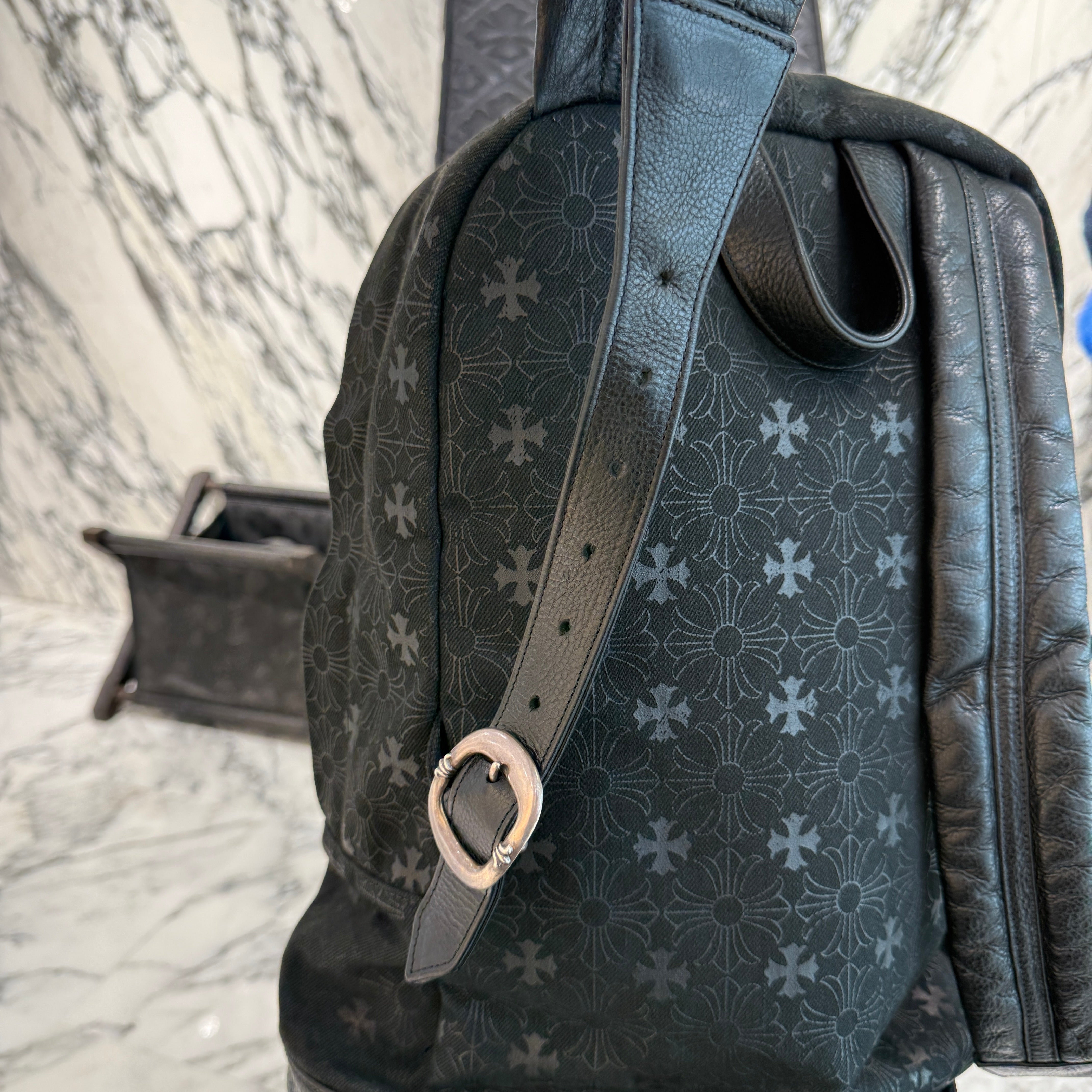 CHROME HEARTS 7TH GRADE DENIM CH Plus Backpack クロムハーツ