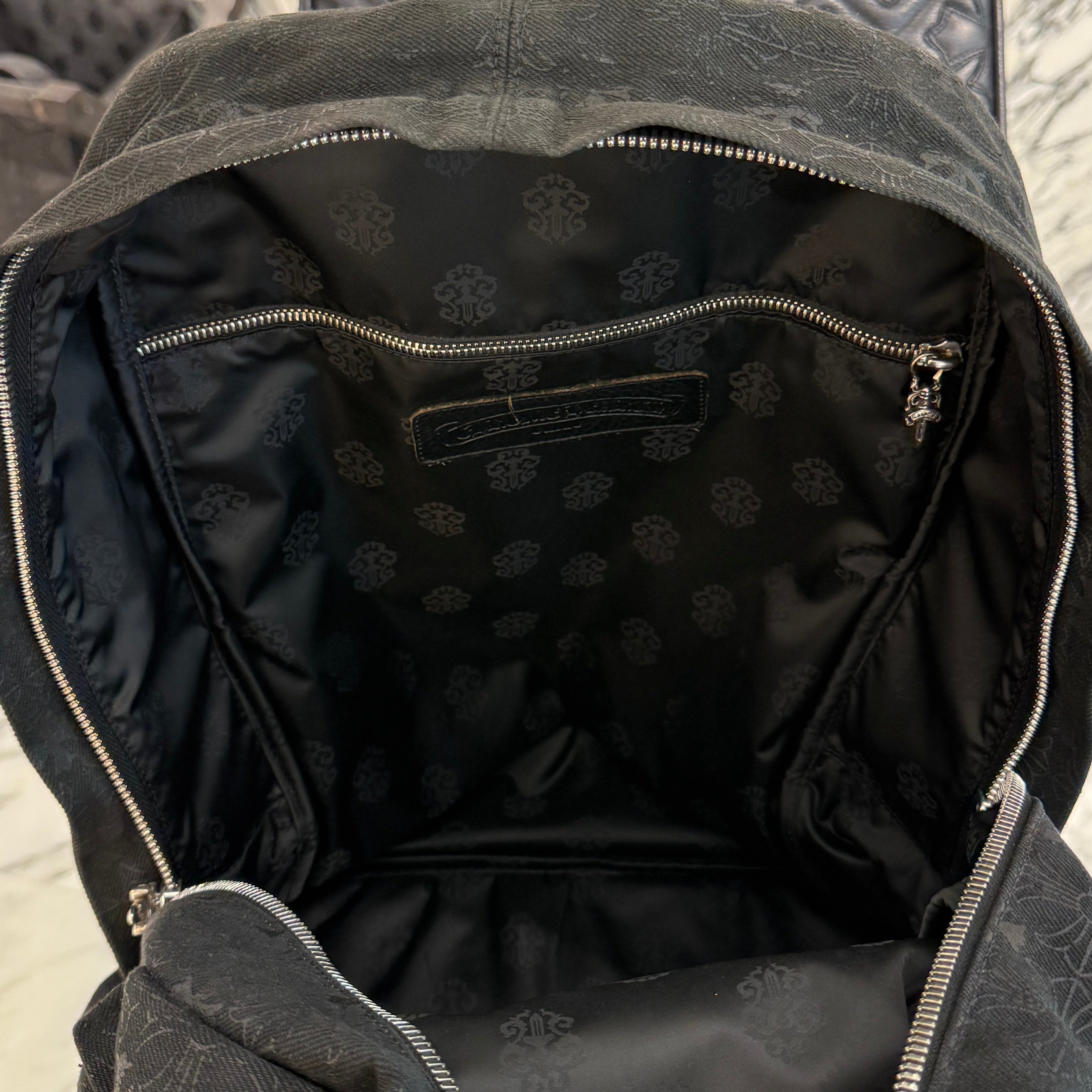 CHROME HEARTS 7TH GRADE DENIM CH Plus Backpack クロムハーツ