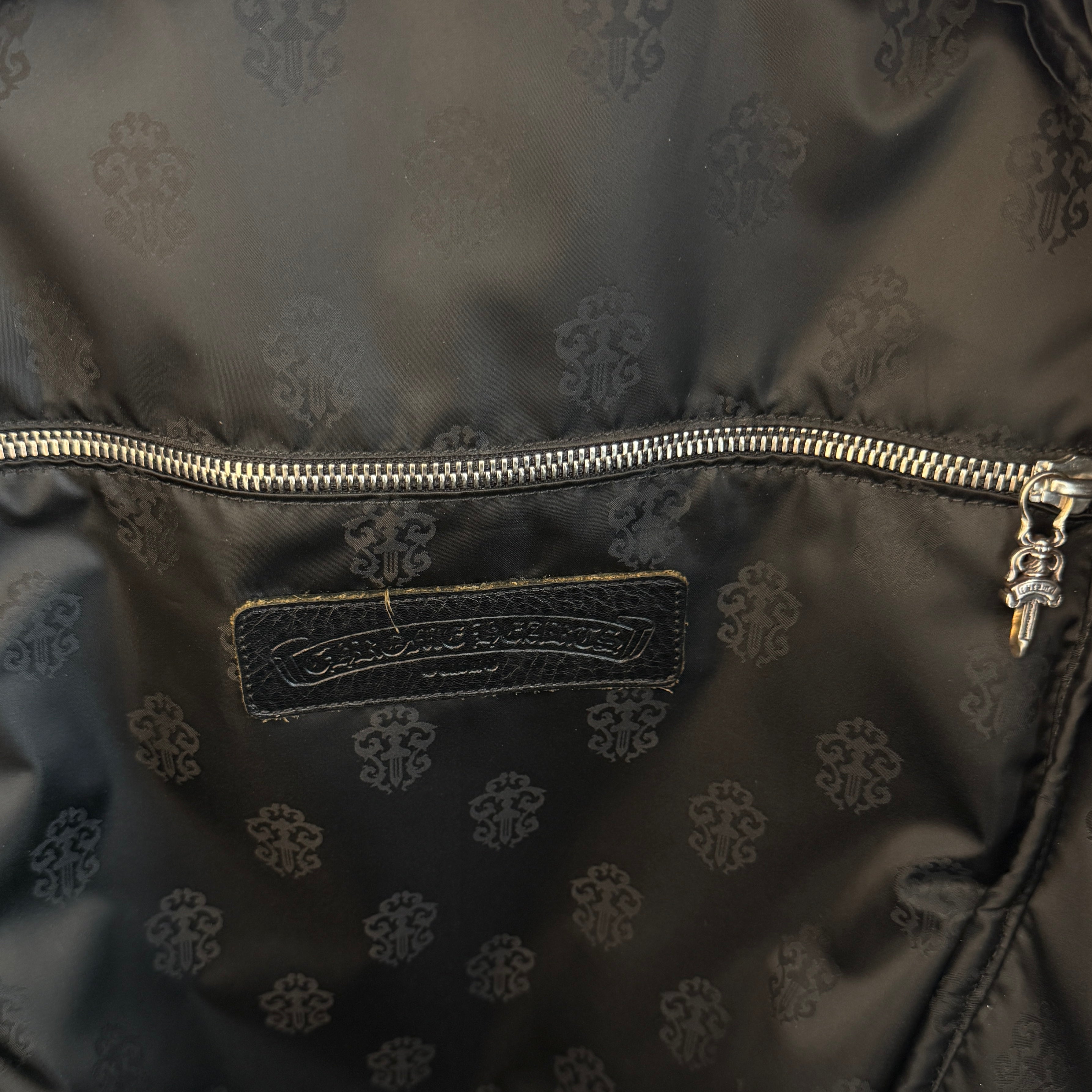CHROME HEARTS 7TH GRADE DENIM CH Plus Backpack クロムハーツ セブンスグレード デニム CHプラス総柄 バックパック リュックサック