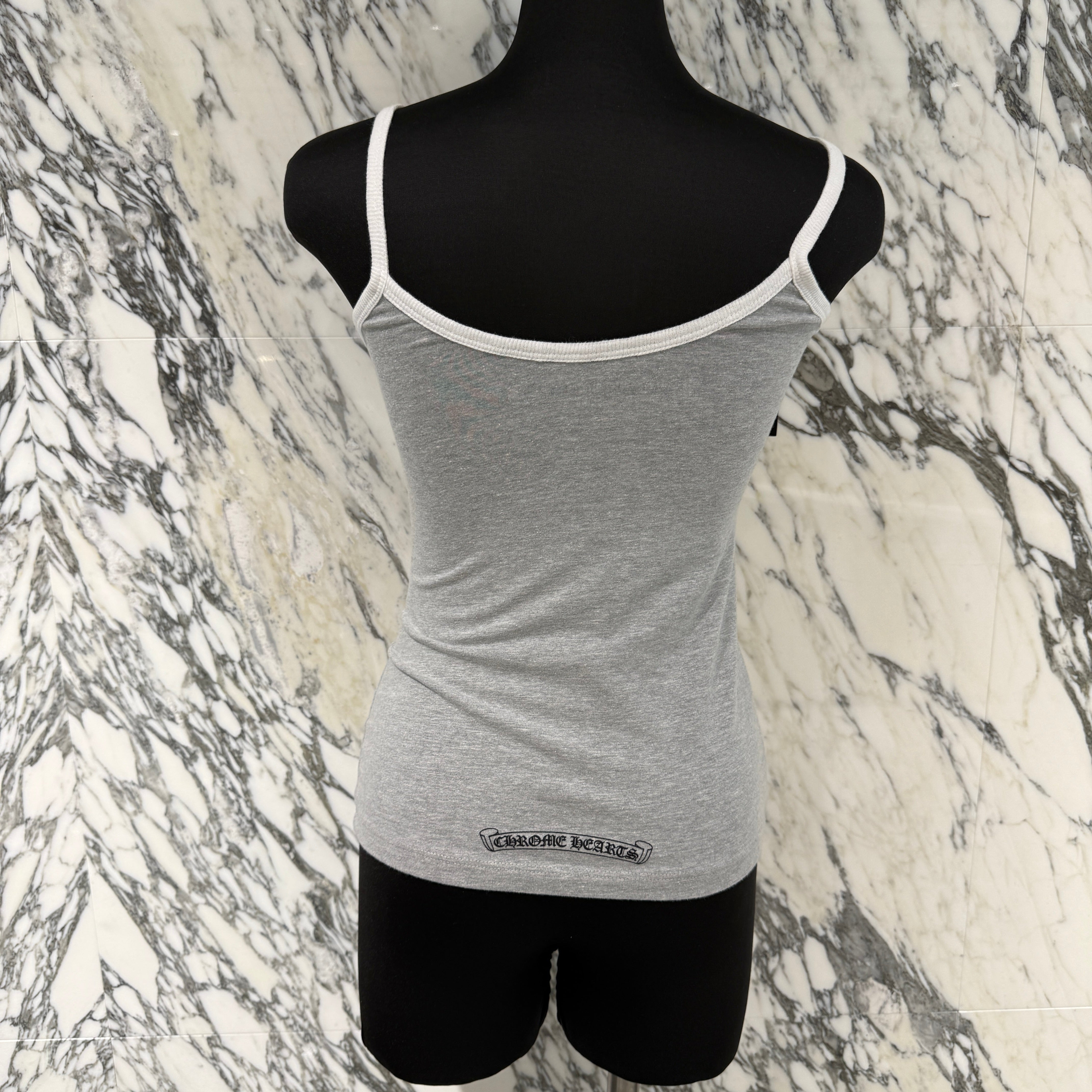 CHROME HEARTS Horseshoe Short Camisole Top Size XS クロムハーツ