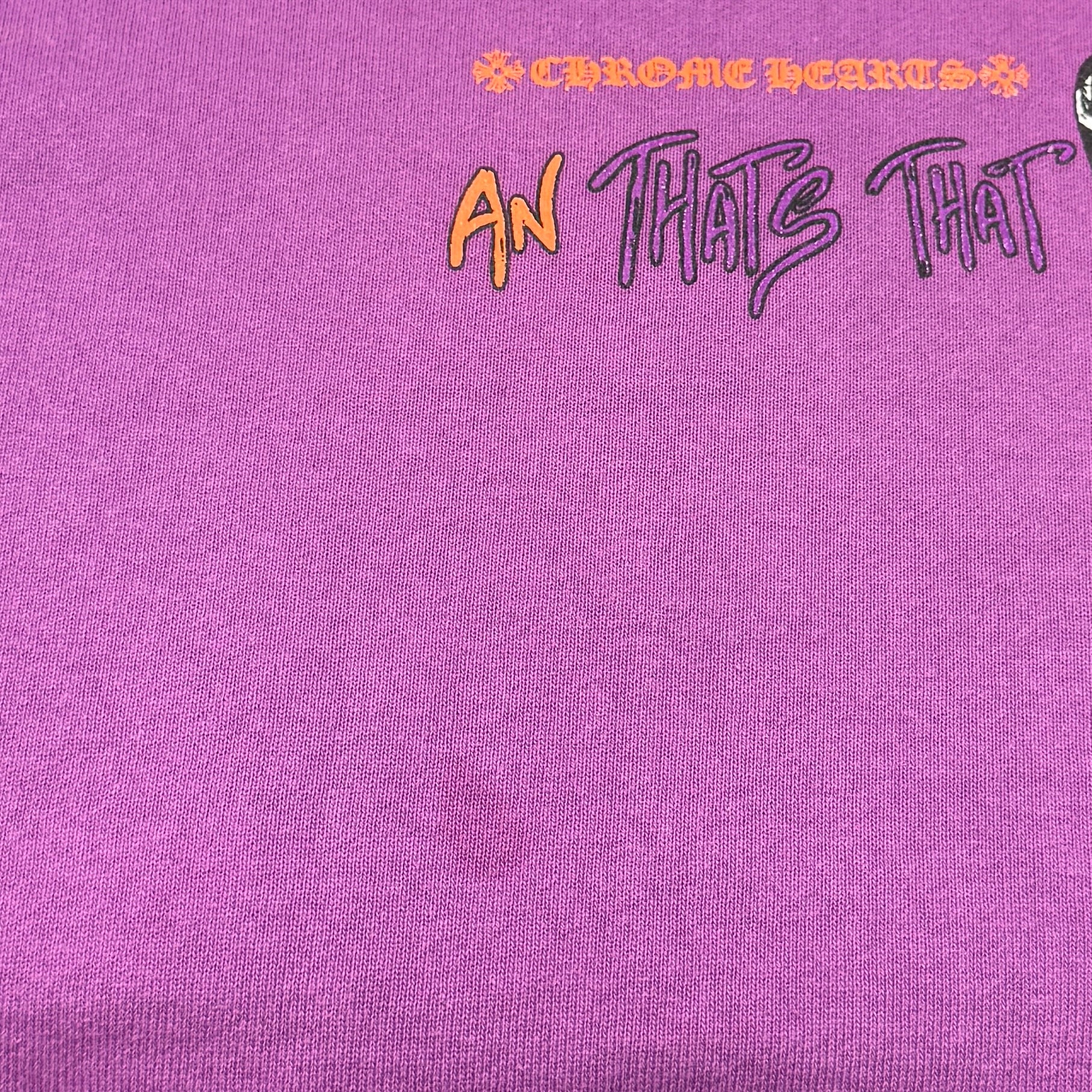 CHROME HEARTS × MATTY BOY 2024AW "I WANT MORE NOT LESS" Crew Neck Sweat Shirt Size L クロムハーツ × マッティボーイ "アイウォントモアノットレス" クルーネックスウェットシャツ サイズL