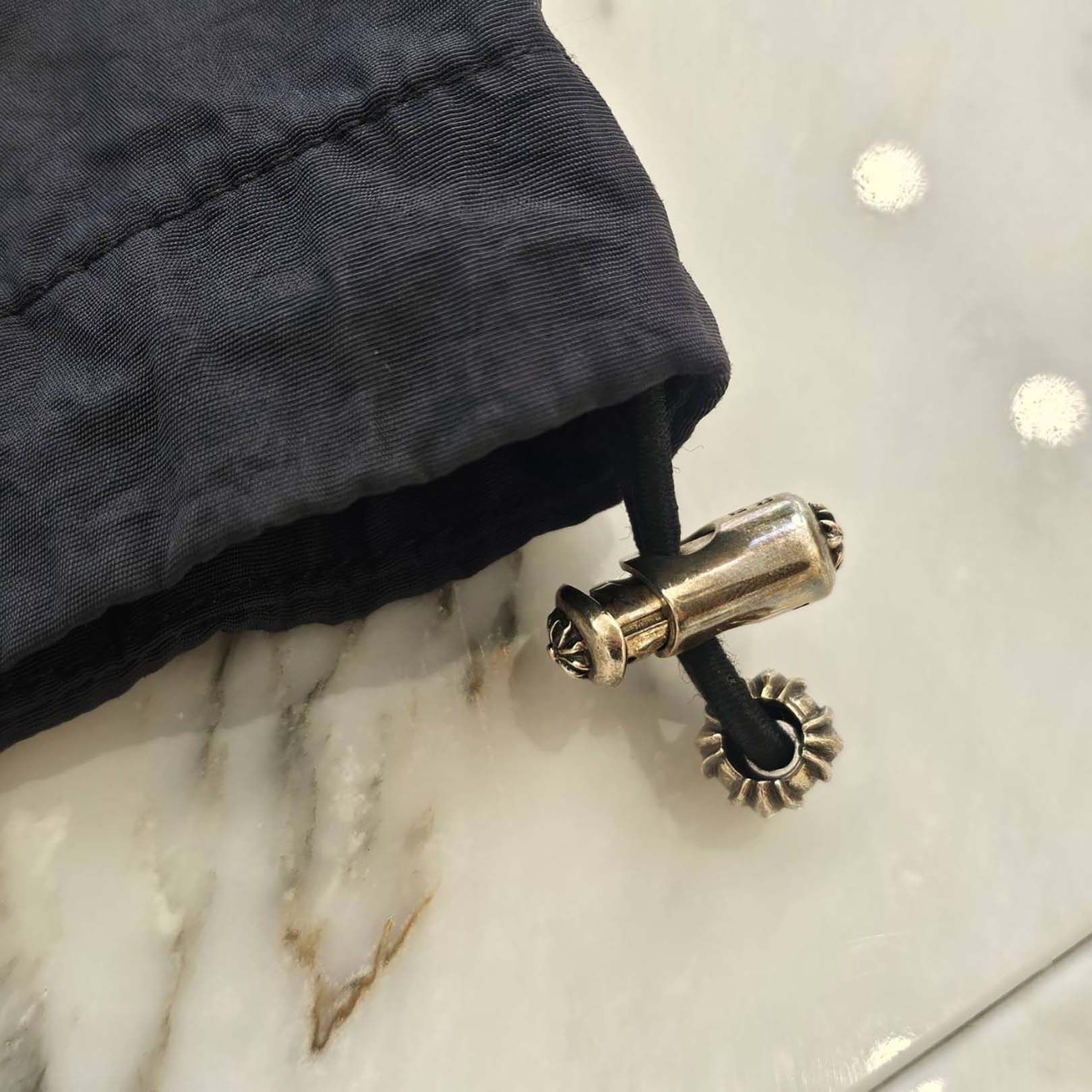 CHROME HEARTS Y NOT Nylon Anorak Half Zip Jacket Size XL クロムハーツ ワイノット ナイロンアノラックハーフジップジャケット サイズXL