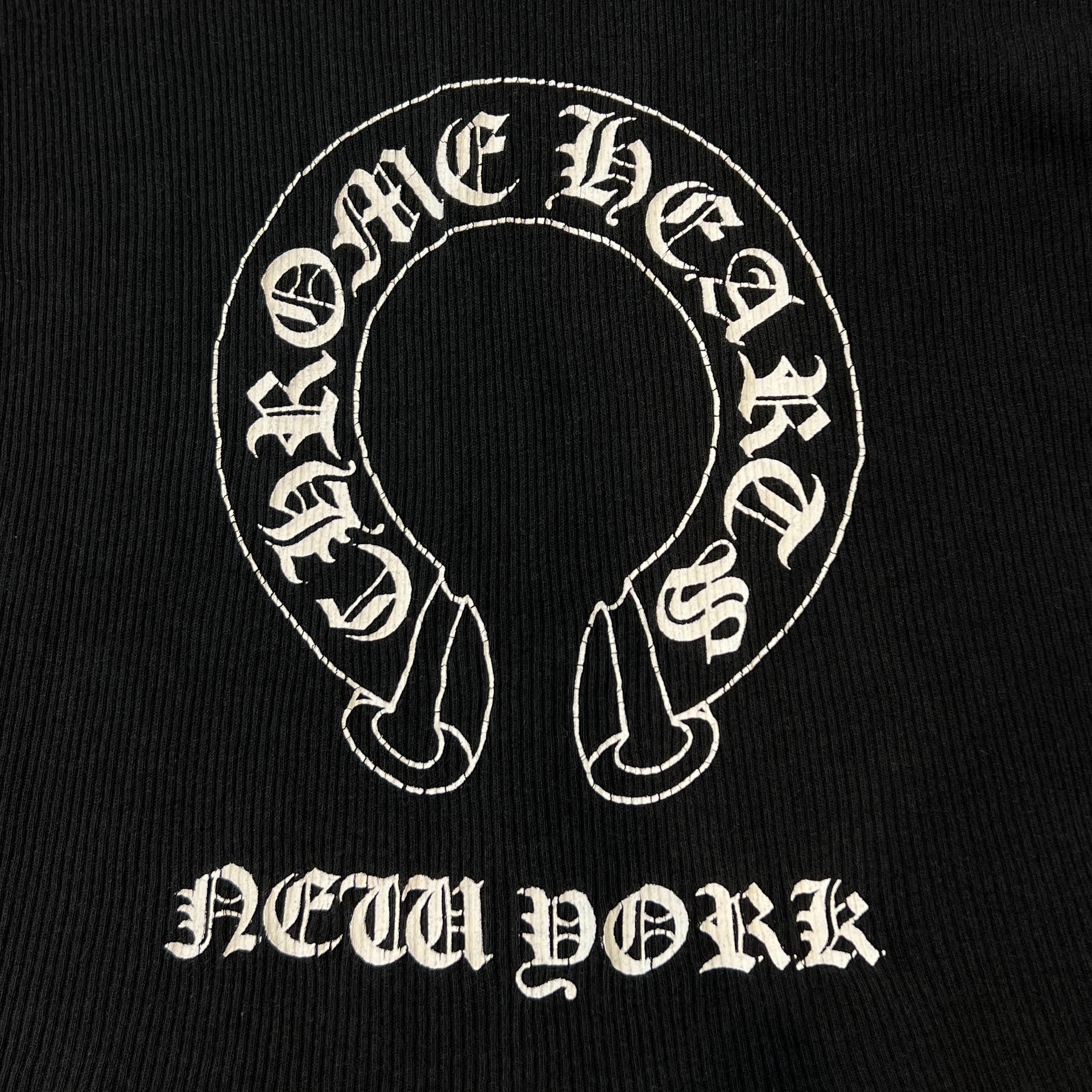 CHROME HEARTS New York limited FUCK YOU Horseshoe Tank Top Size M