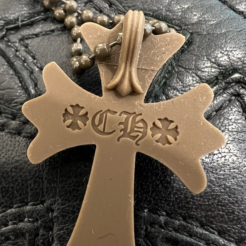CHROME HEARTS PENDANT CH CRS SML PLSTC クロムハーツ CHクロススモール シリコンラバー ペンダント