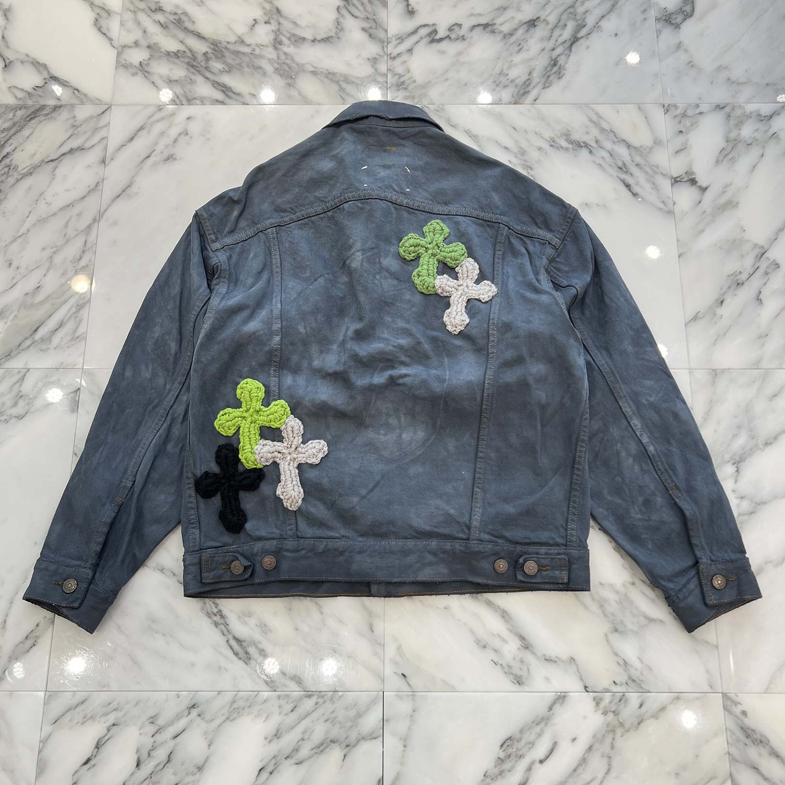 Y.A.R.N × Levi's Body Knit Cross Denim Jacket ヤーン×リーバイス ボディ ニットクロス デニムジャケット