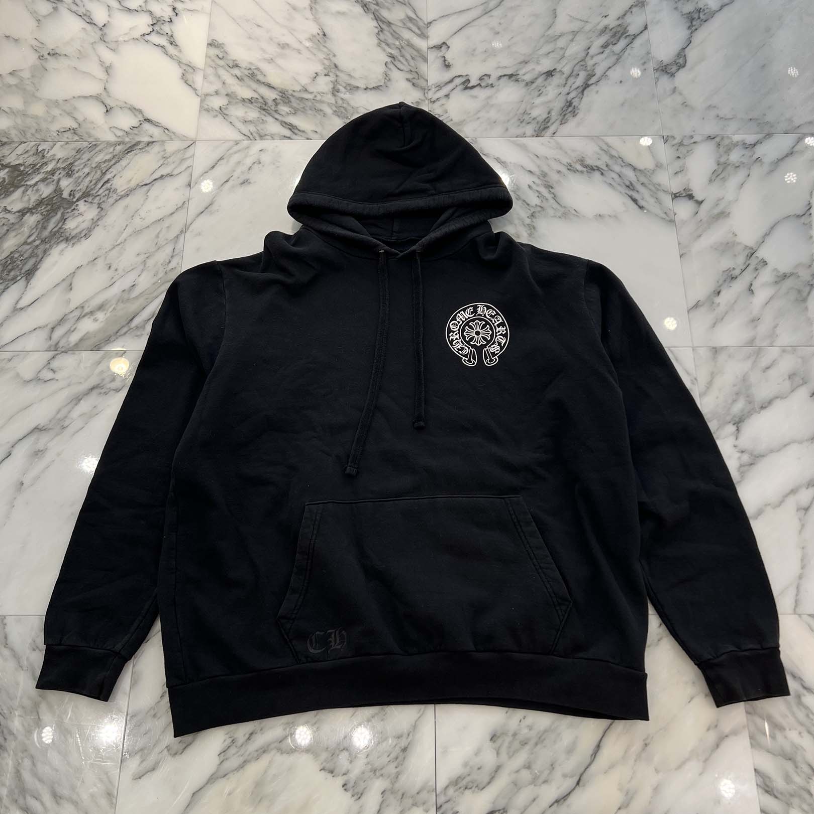 CHROME HEARTS SEOUL Limited Horseshoe Pullover Hoodie Size XL クロムハーツ ソウル限定 ホースシュー プルオーバー フーディ サイズXL