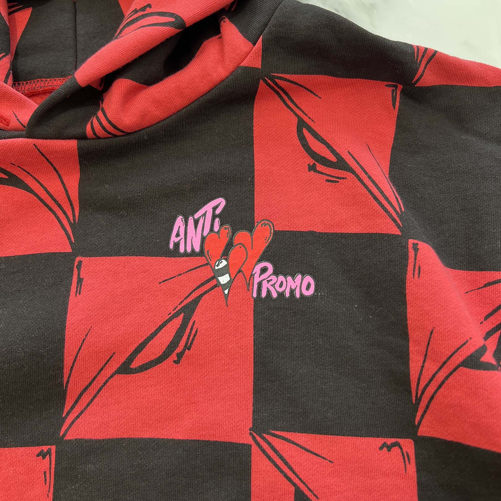 MATTY BOY ANTI PROMO 99 Eyes Pullover Hoodie Size L マッティボーイ アンティ プロモ 99アイズ プルオーバーフーディ サイズL