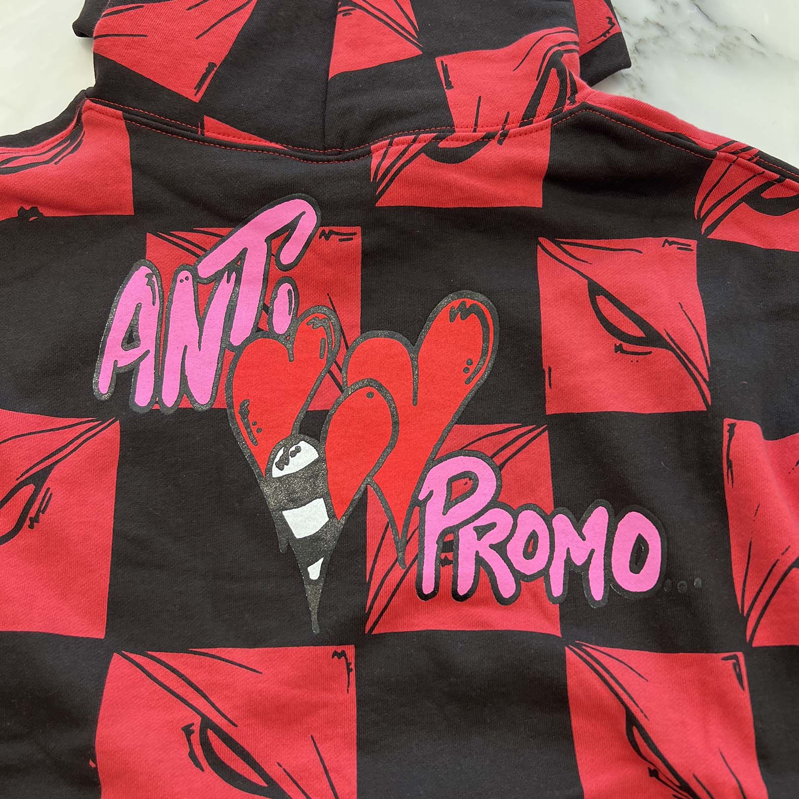 MATTY BOY ANTI PROMO 99 Eyes Pullover Hoodie Size L マッティボーイ アンティ プロモ 99アイズ プルオーバーフーディ サイズL