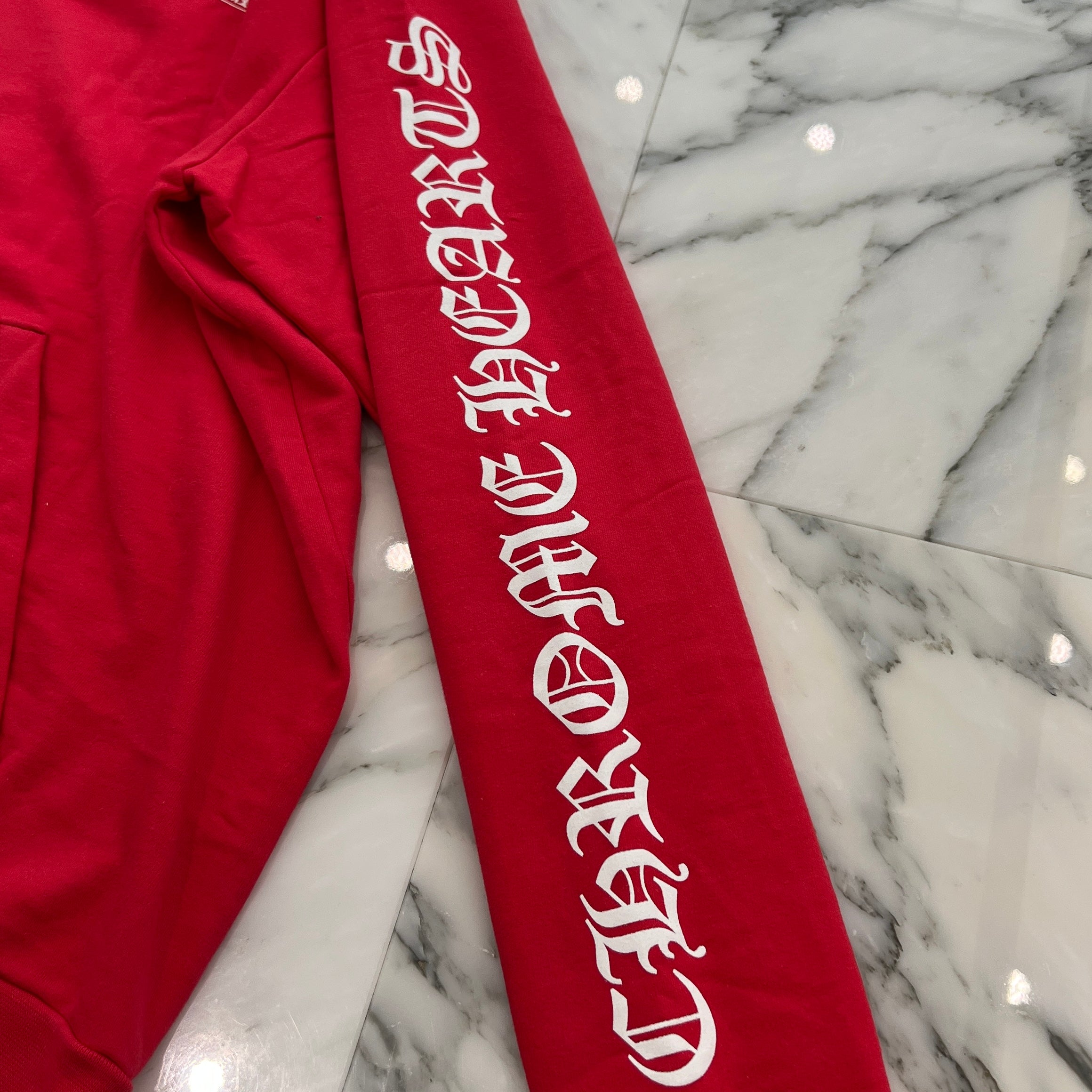 CHROME HEARTS Back Scroll Label Logo Pullover Hoodie Size XL クロムハーツ バックスクロールラベルロゴ プルオーバーフーディー サイズXL