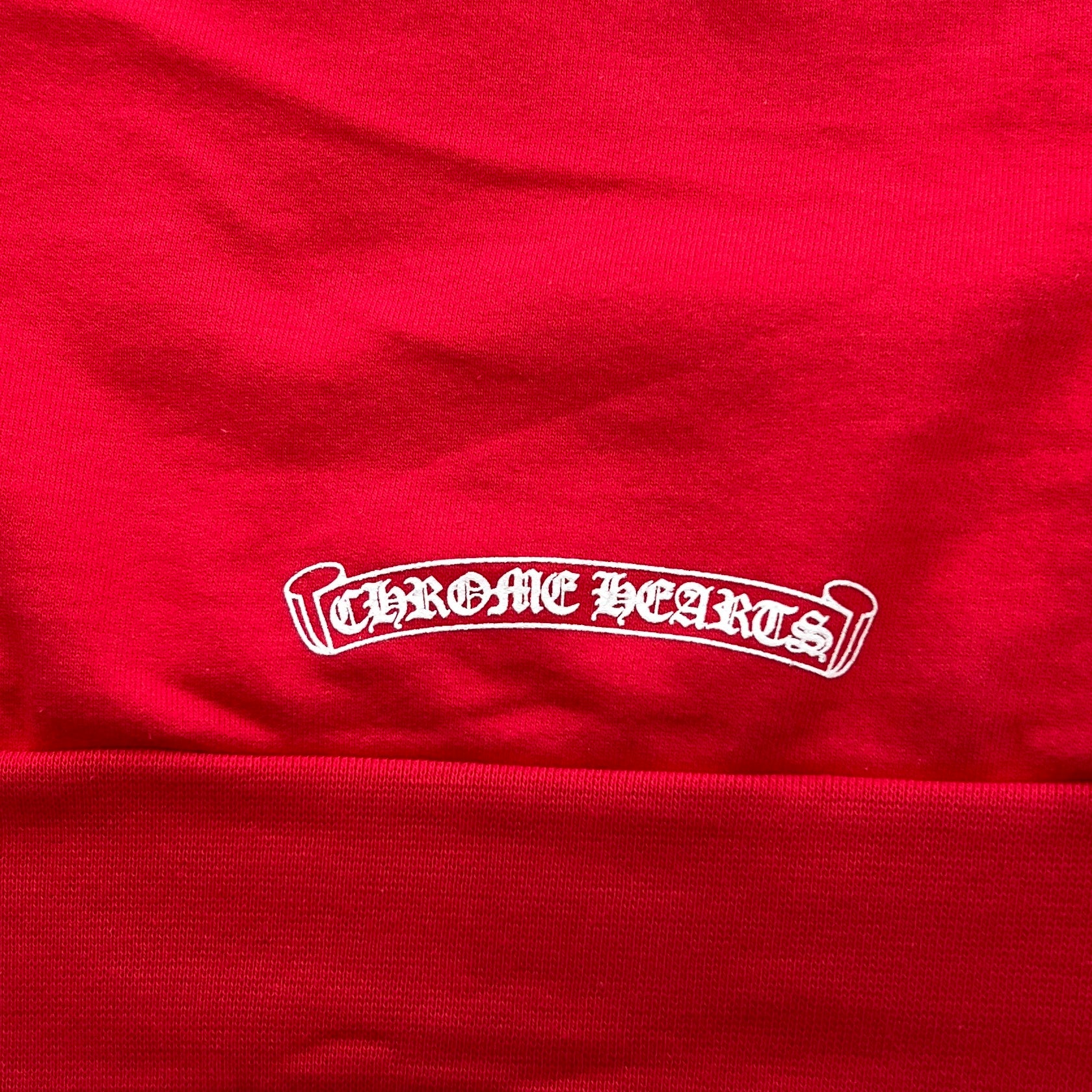 CHROME HEARTS Back Scroll Label Logo Pullover Hoodie Size XL クロムハーツ バックスクロールラベルロゴ プルオーバーフーディー サイズXL