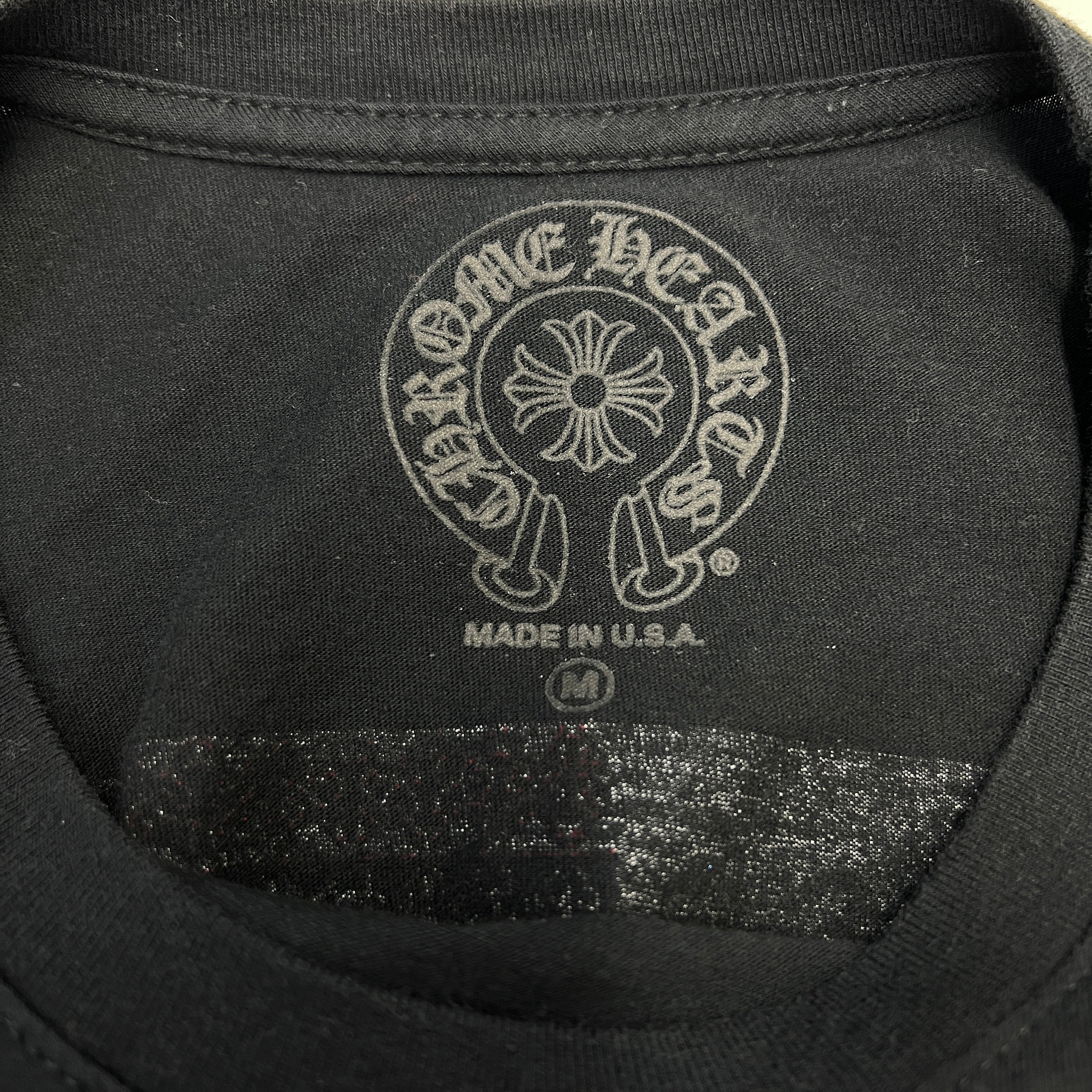 CHROME HEARTS American Flag Vine Dagger Horseshoe Long Sleeve Tee Size M クロムハーツ アメリカンフラッグ ヴァインダガーホースシュー ロングスリーブTシャツ サイズM