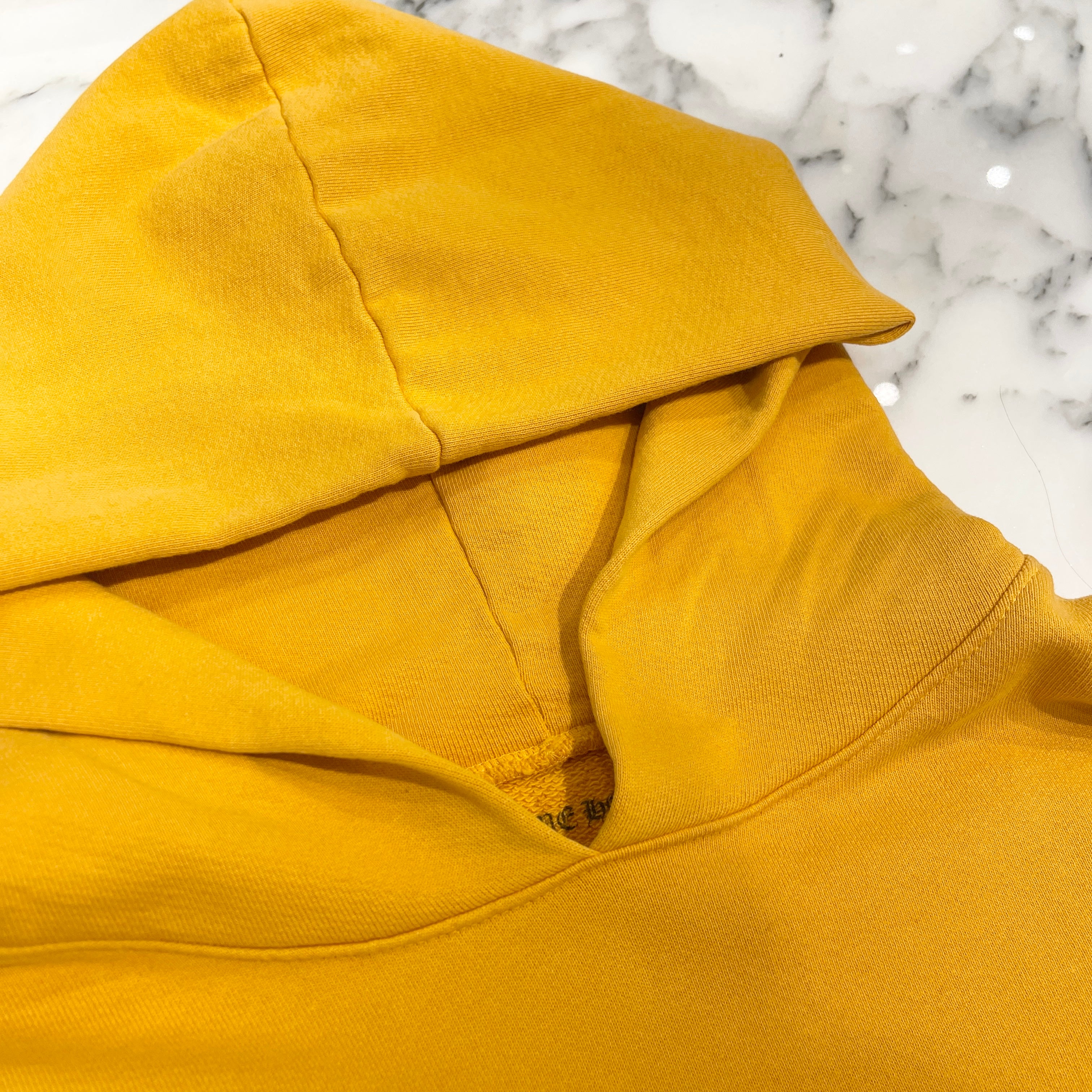 CHROME HEARTS × MATTY BOY 2019SS PPO MUSTARD PLVR HD Size M クロムハーツ × マッティボーイ PPO マスタード プルオーバーフーディ サイズM