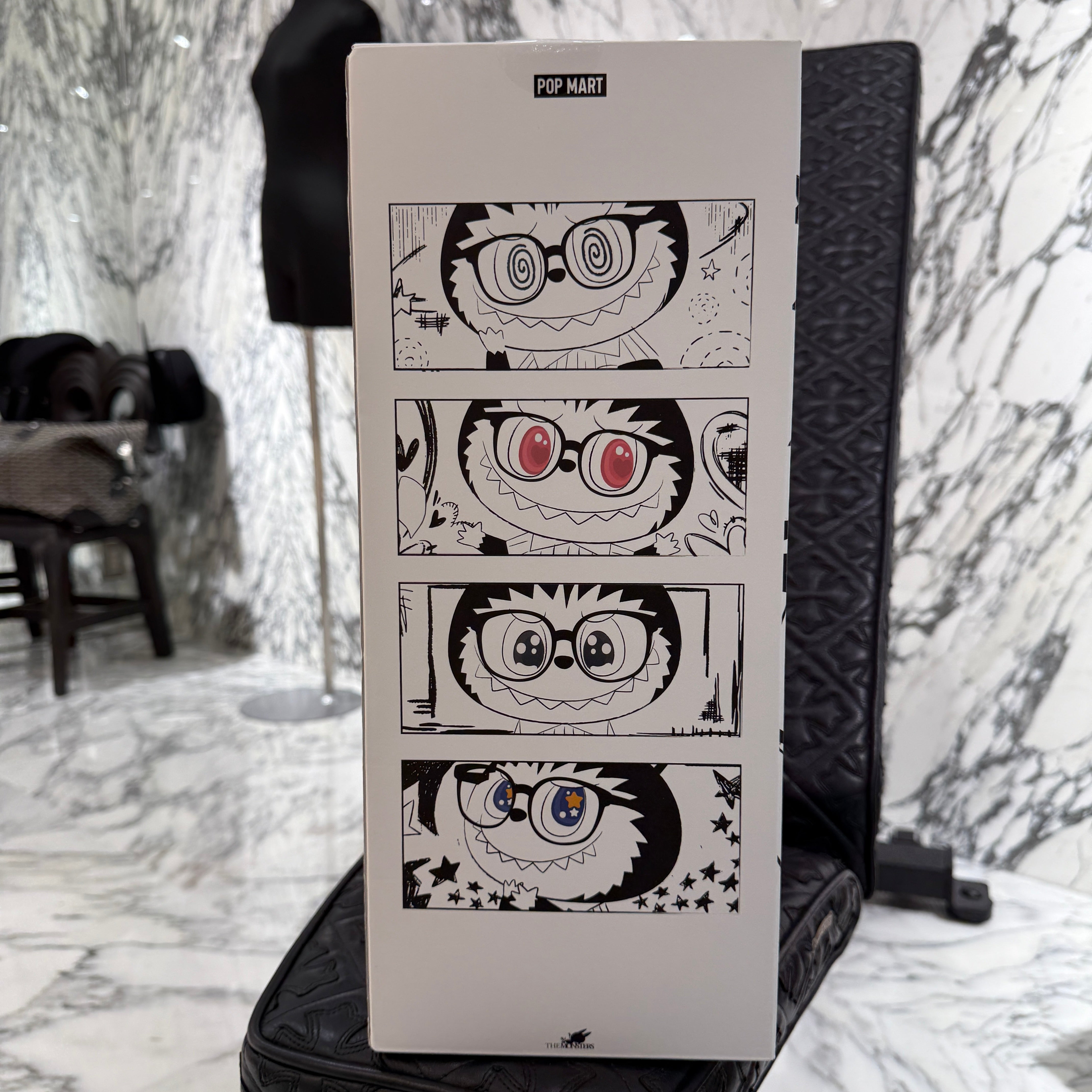 POP MART The Monsters "FLIP WITH ME" LABUBU Stuffed Toy ポップマート ザ・モンスターズ "フリップ・ウィズ・ミー" ラブブ ぬいぐるみ