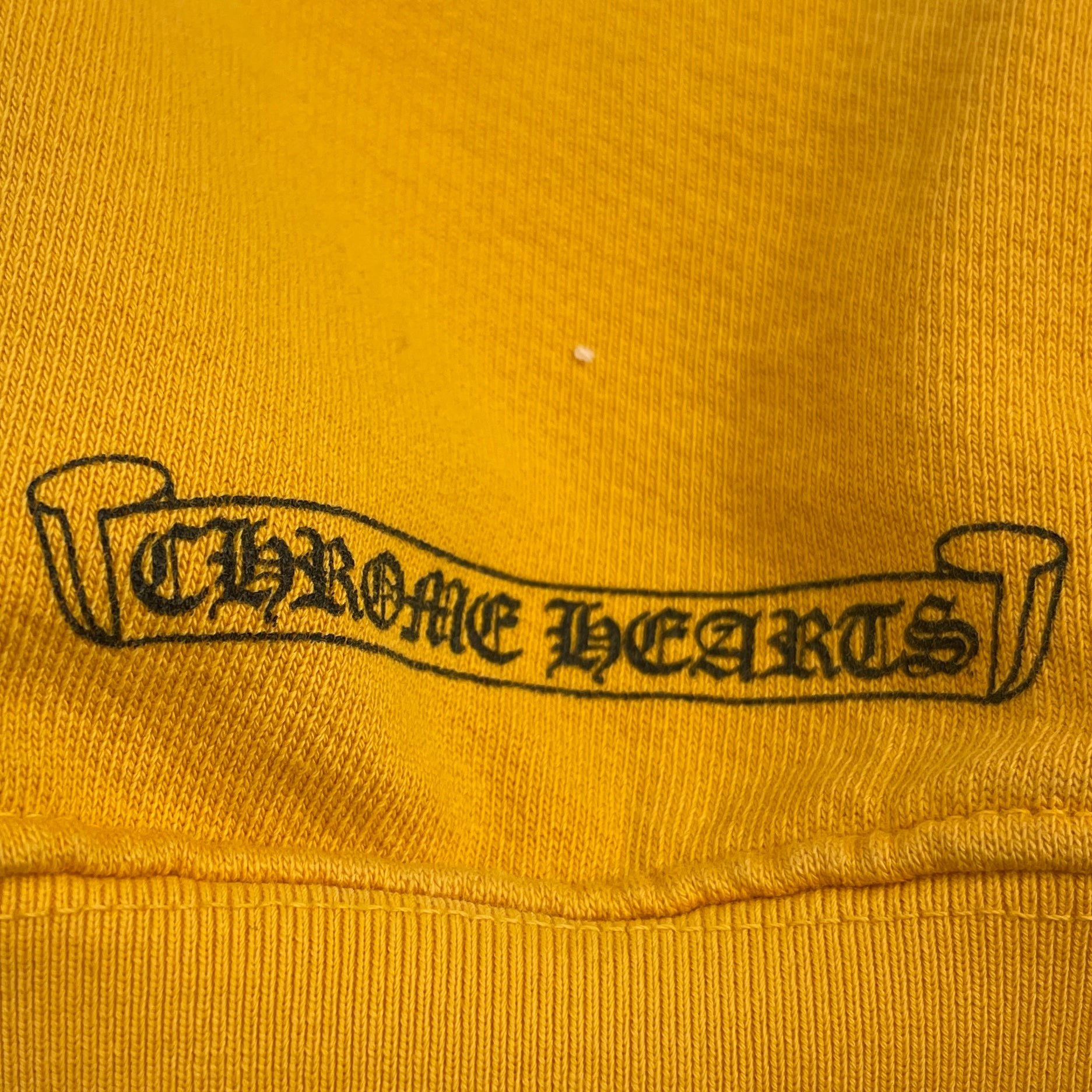 CHROME HEARTS × MATTY BOY 2019SS PPO MUSTARD PLVR HD Size M クロムハーツ × マッティボーイ PPO マスタード プルオーバーフーディ サイズM