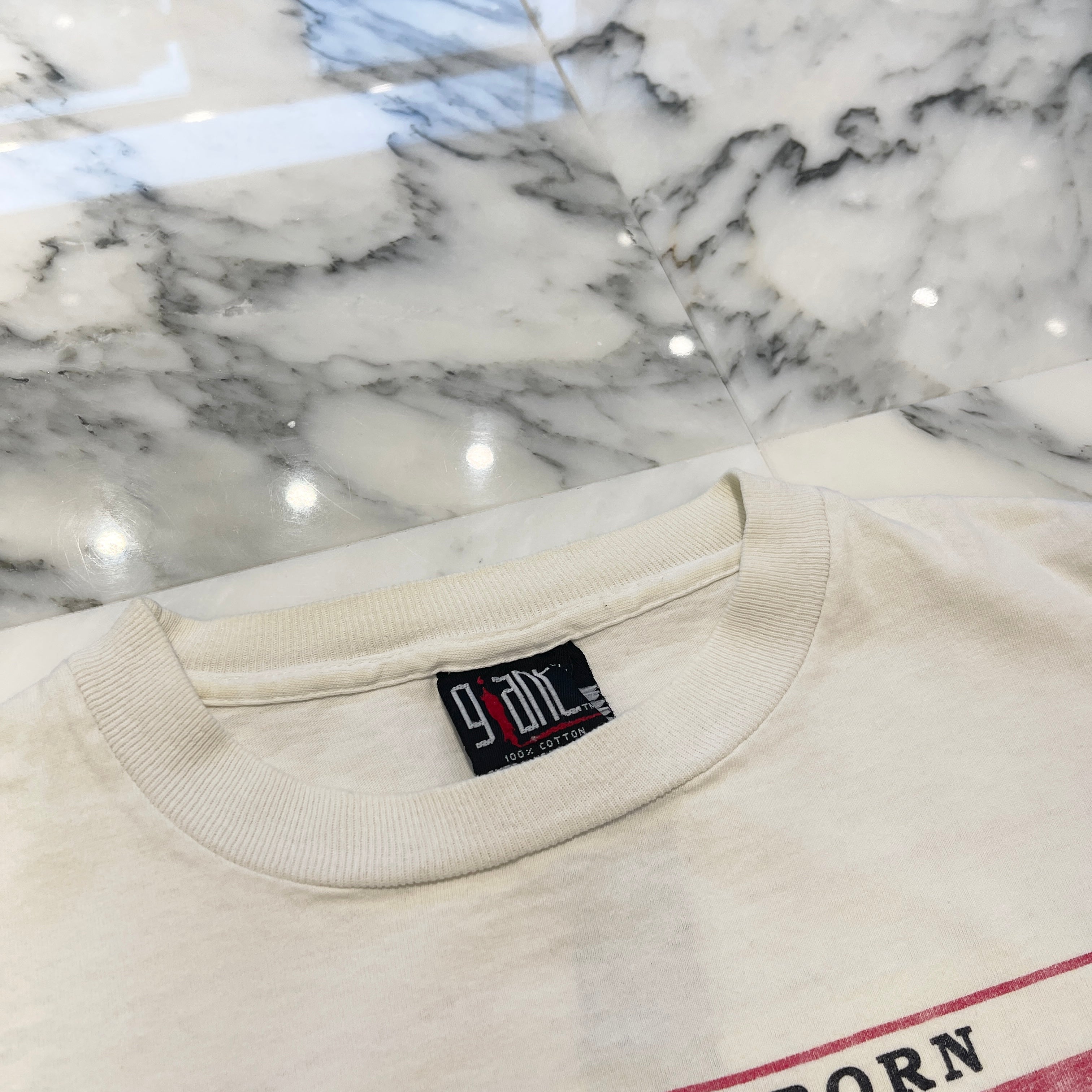 Vintage 90's NATURAL BORN KILLERS "BLOOD LUST" GIANT S/S Tee Size XL 90's ナチュラル・ボーン・キラーズ "ブロッドラスト" ジャイアント社製 Tシャツ サイズXL