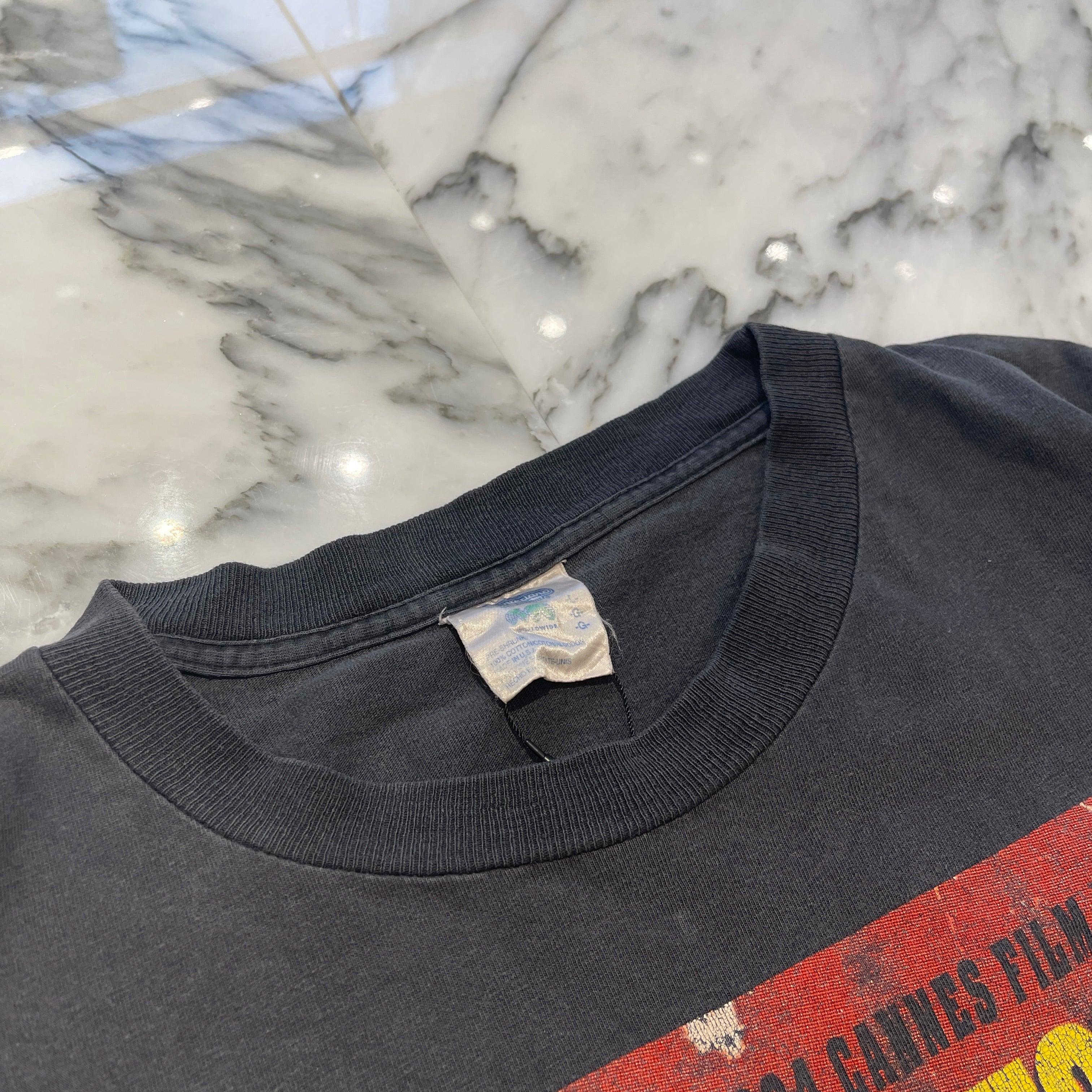 Vintage 90's Pulp Fiction "Back Stage Pass" 1994 Winterland Movie S/S Tee Size L 90's パルプフィクション "バックステージパス" 1994 ウィンターランド社製 ムービーTシャツ サイズL