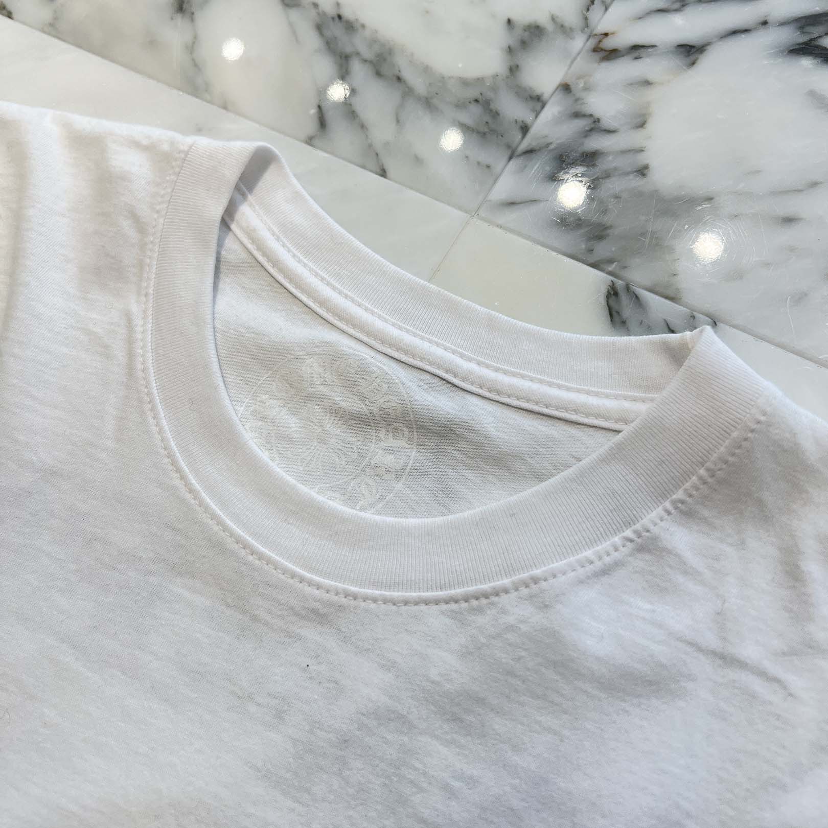 CHROME HEARTS Back Scroll Label Logo Long Sleeve Tee Size M クロムハーツ バックスクロールラベルロゴ ロングスリーブTシャツ サイズM