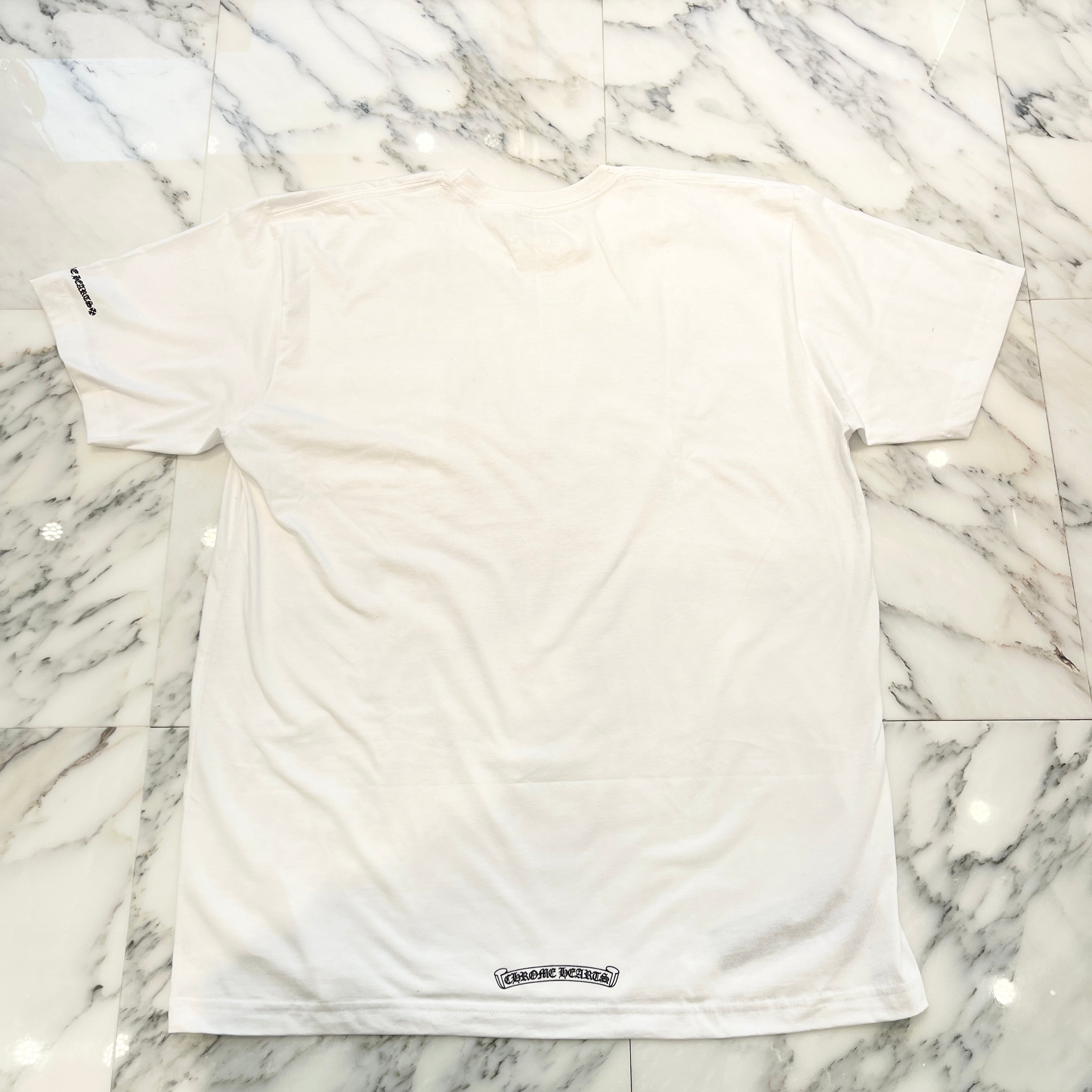 CHROME HEARTS "LOVE YOU" Neck Logo Tee Size L クロムハ―ツ ラブユー ネックロゴ Tシャツ サイズL