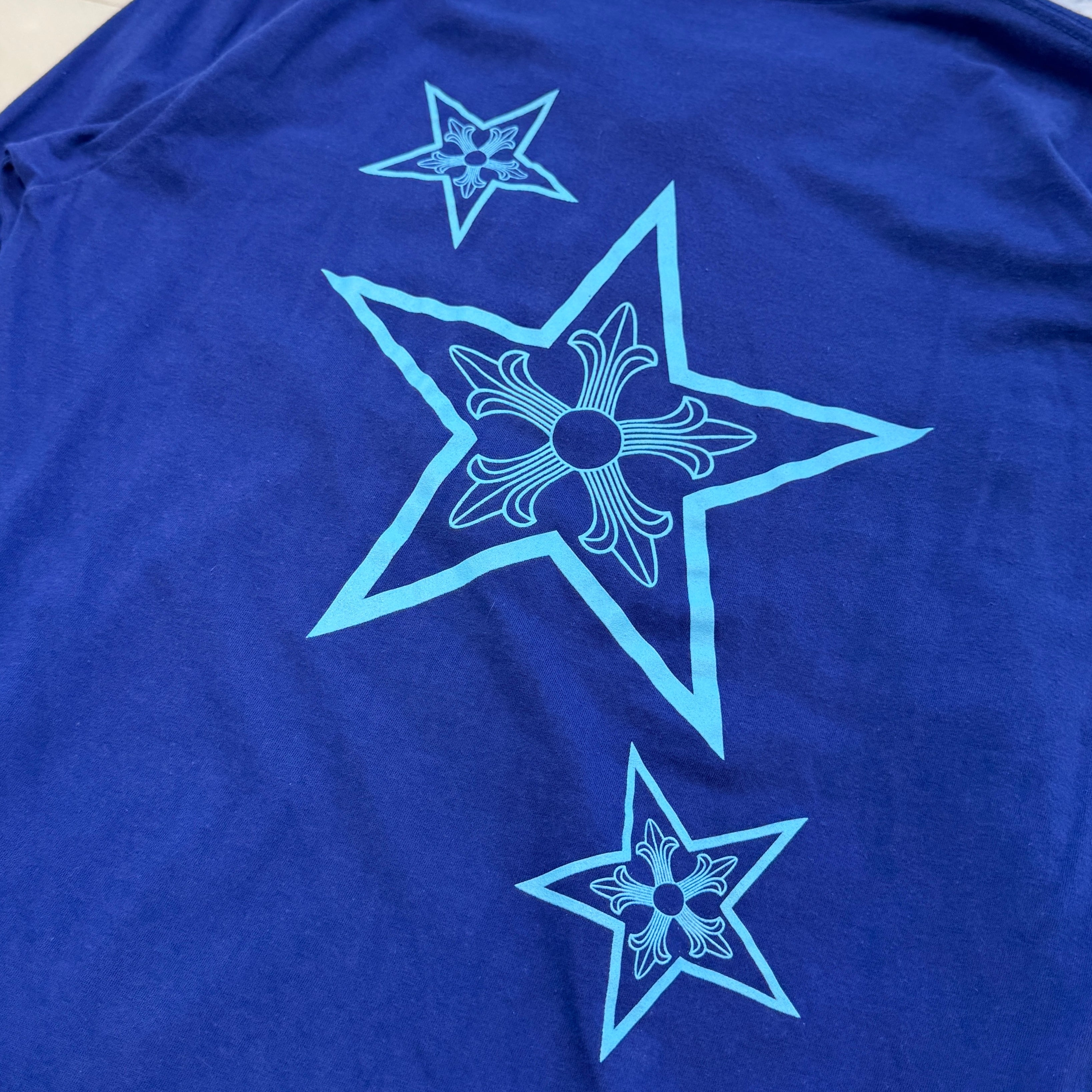 CHROME HEARTS Star Print Long Sleeve Tee Size M クロムハーツ