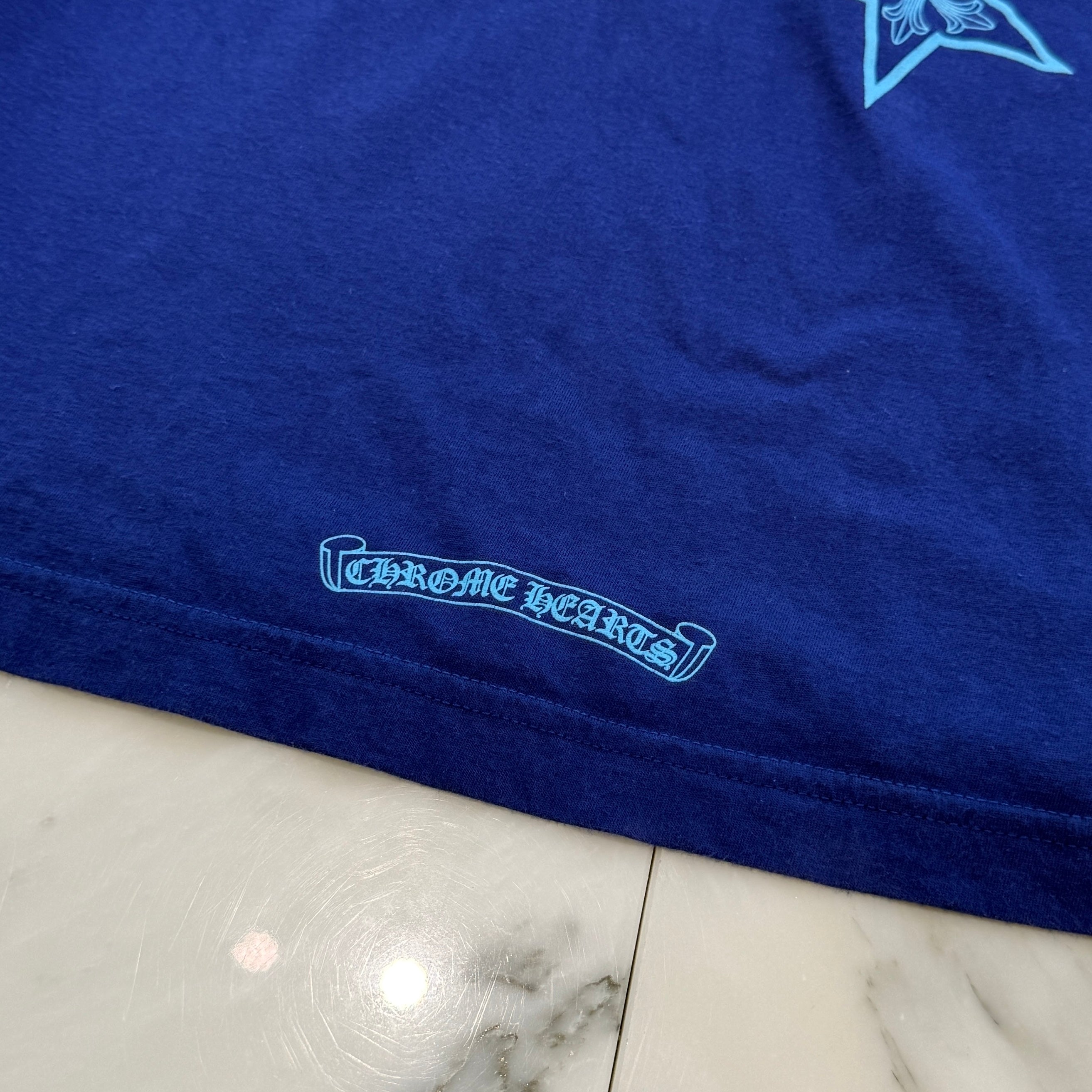 CHROME HEARTS Star Print Long Sleeve Tee Size M クロムハーツ スタープリント ロングスリーブTシャツ サイズM