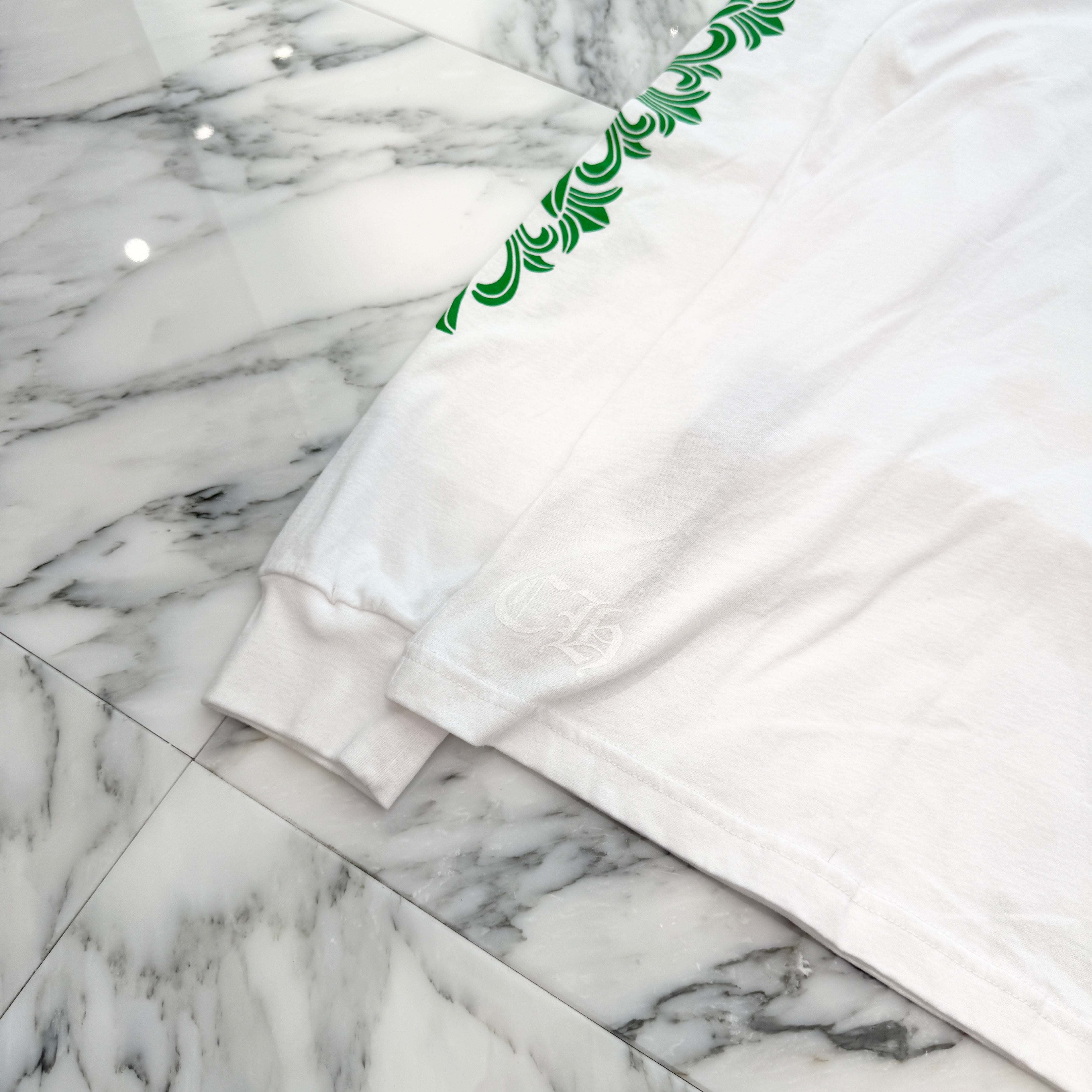 CHROME HEARTS Los Angeles Limited Vine Dagger Print Long Sleeve Tee Size XL クロムハーツ ロサンゼルス限定 ヴァインダガー プリントロングスリーブTシャツ サイズXL