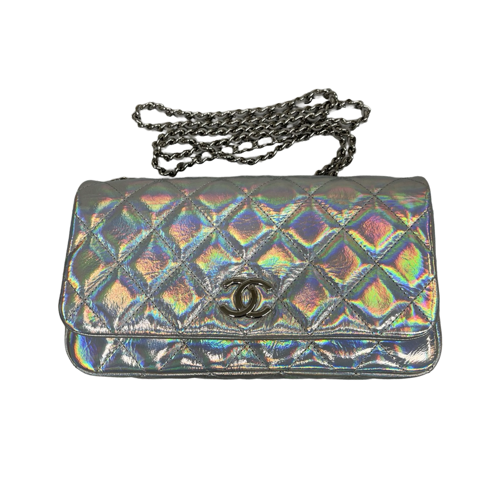 CHANEL 2024SS Metallic Rainbow Shoulder Bag