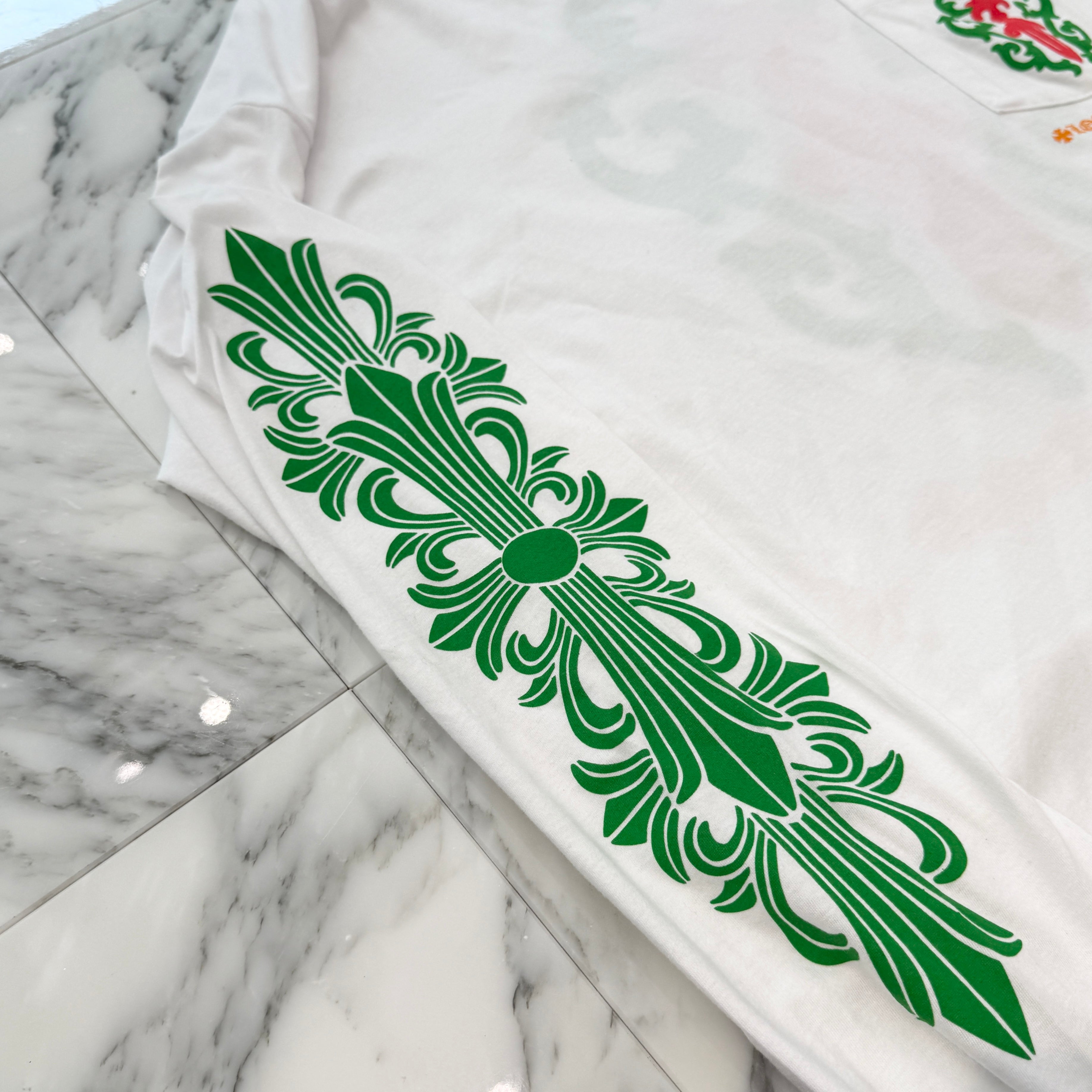 CHROME HEARTS Los Angeles Limited Vine Dagger Print Long Sleeve Tee Size XL クロムハーツ ロサンゼルス限定 ヴァインダガー プリントロングスリーブTシャツ サイズXL