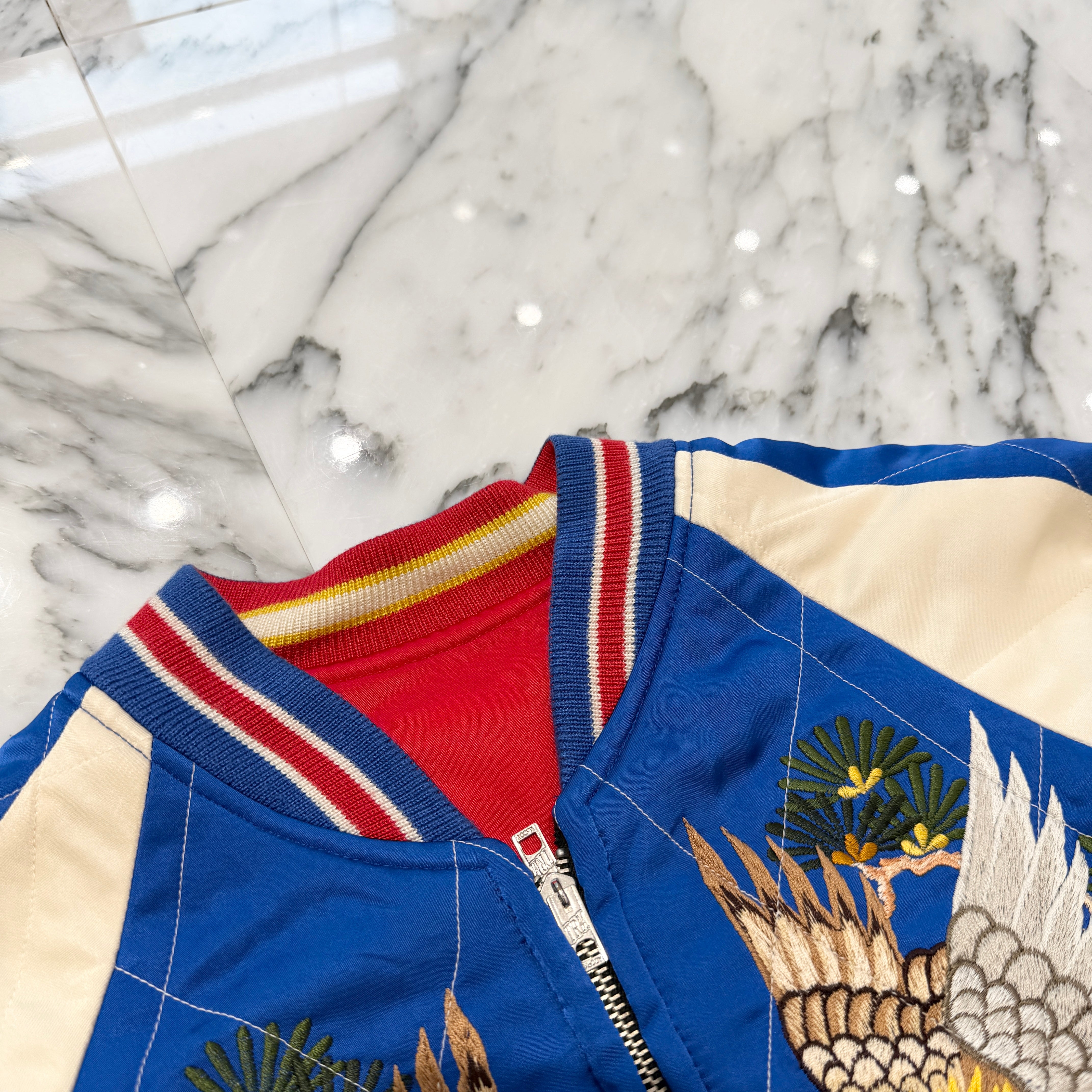 THE REAL McCOY'S SUKA JACKET "37TH B.S" MJ7008 Size 42 リアル マッコイズ スカジャケット "37TH B.S" サイズ42