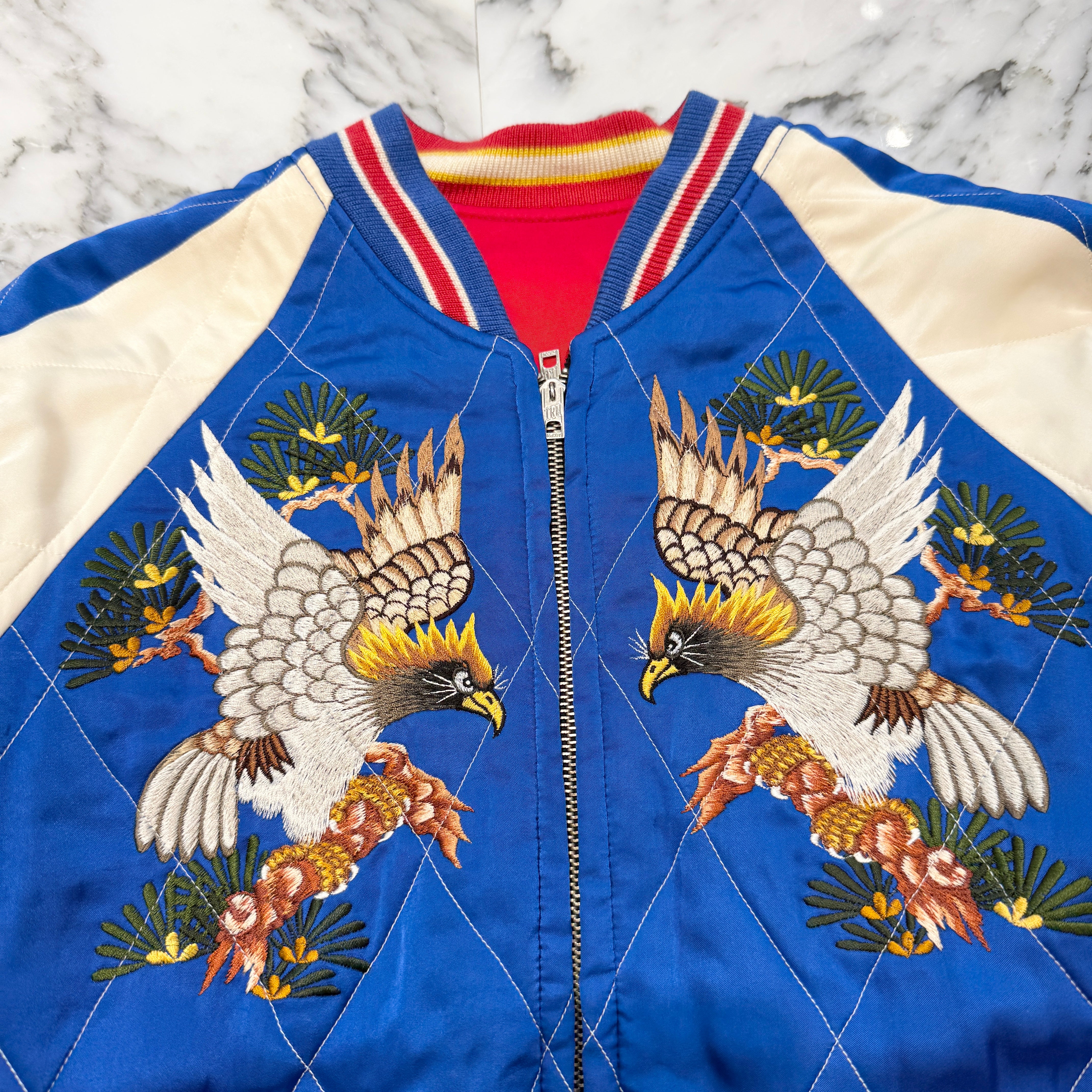 THE REAL McCOY'S SUKA JACKET "37TH B.S" MJ7008 Size 42 リアル マッコイズ スカジャケット "37TH B.S" サイズ42