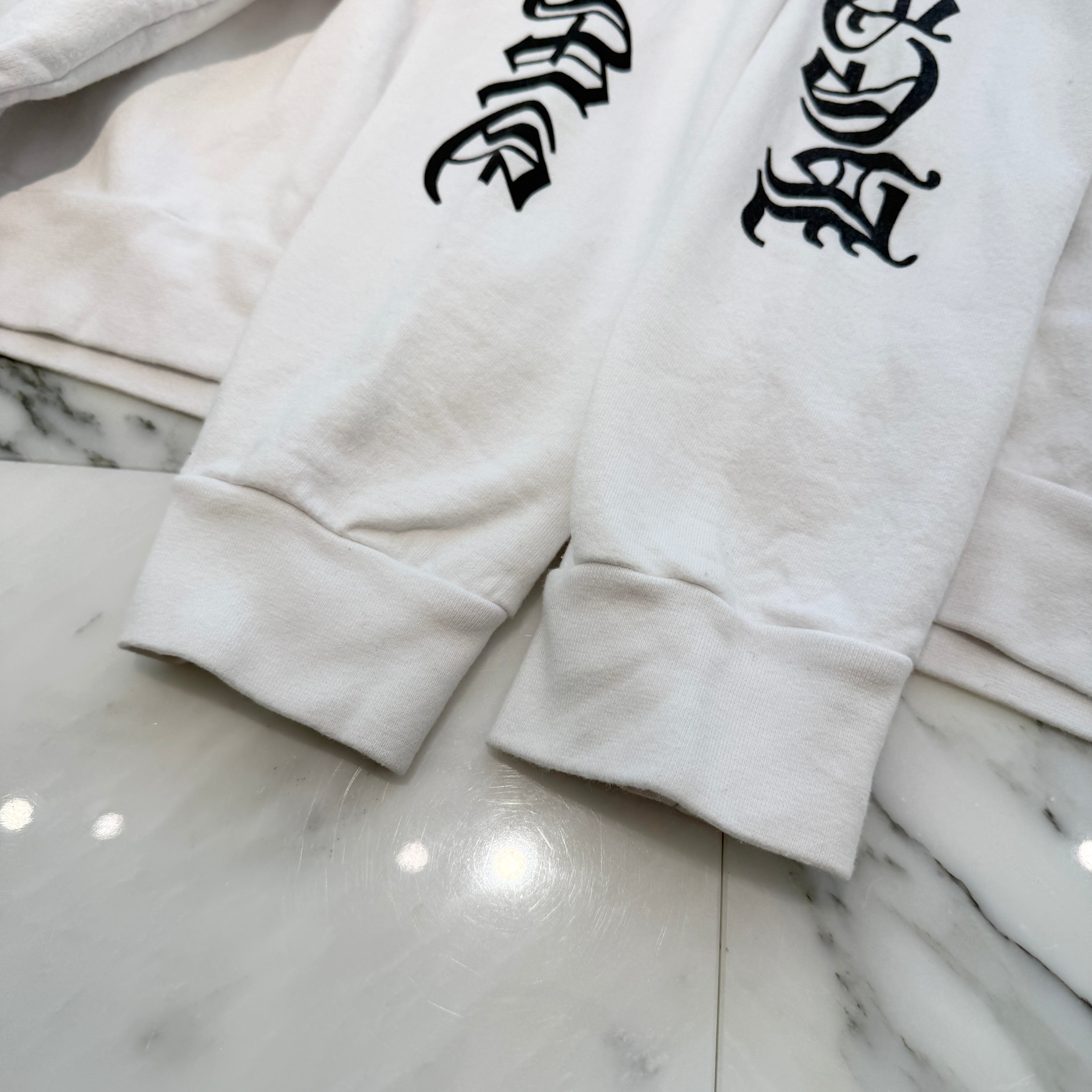 CHROME HEARTS Neck Logo Crewneck Sweatshirt Size L クロムハーツ ネックロゴ クルーネック スウェットシャツ サイズL