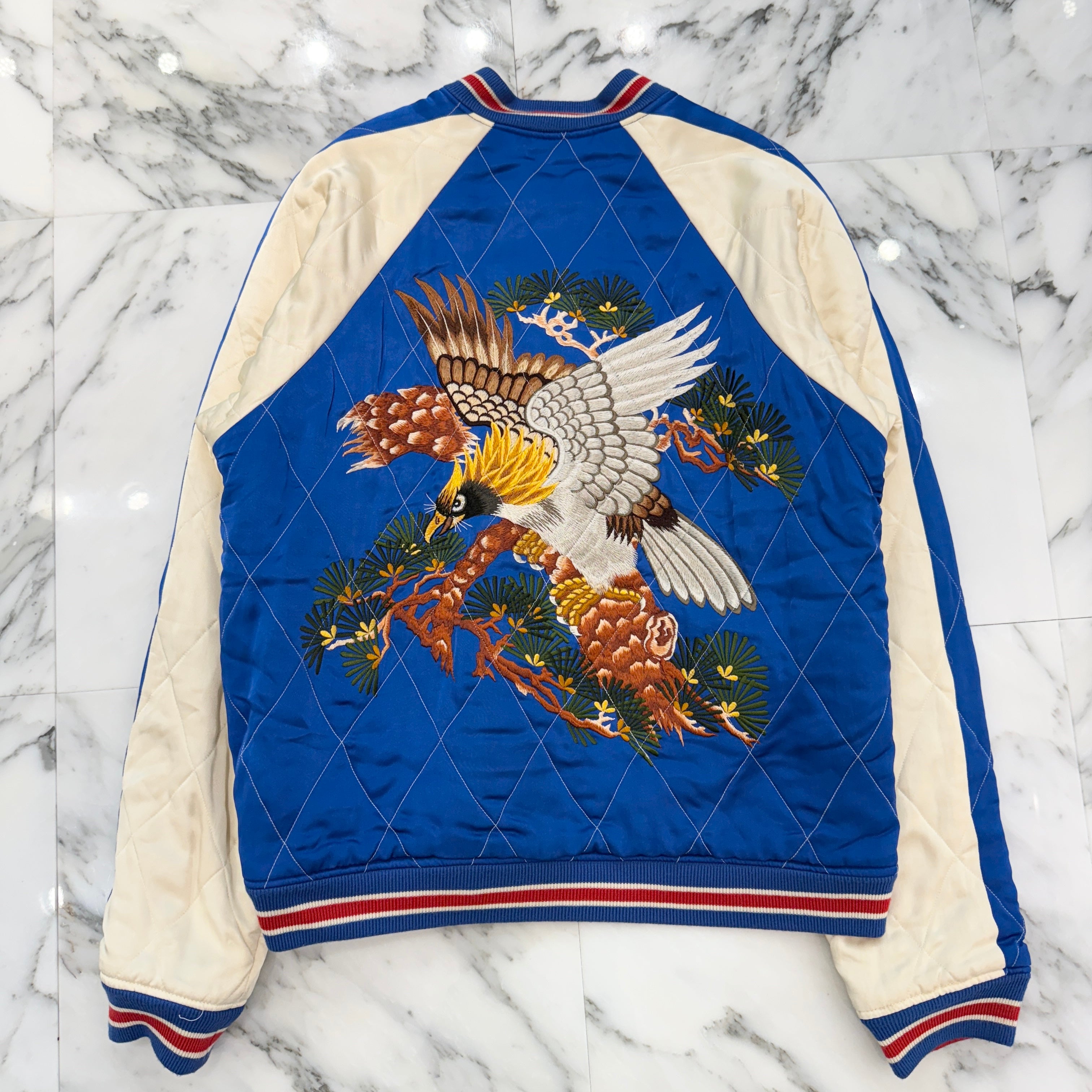 THE REAL McCOY'S SUKA JACKET "37TH B.S" MJ7008 Size 42 リアル マッコイズ スカジャケット "37TH B.S" サイズ42