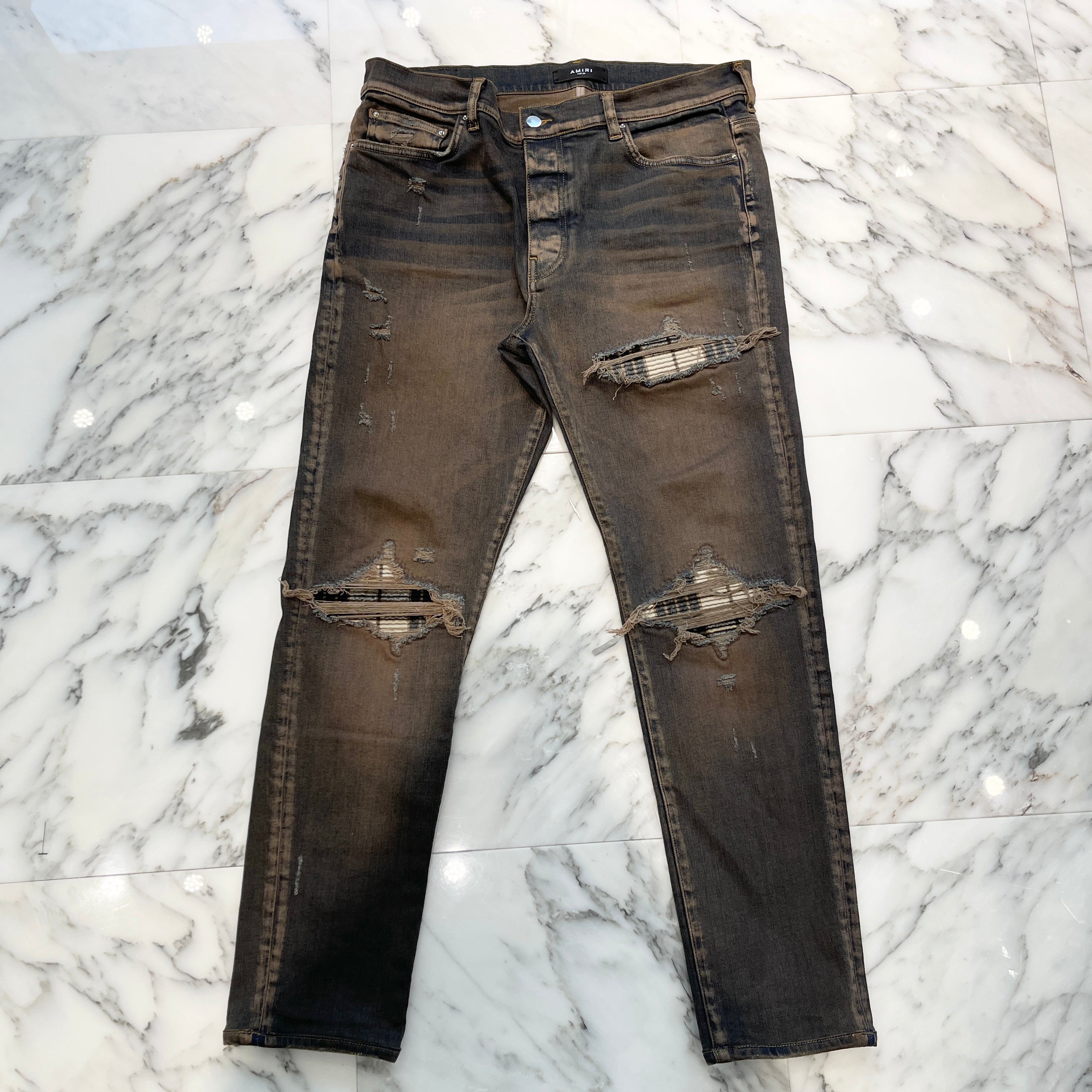 AMIRI 2023AW MX1 Damage Skinny Fit Denim Pants Size 36 アミリ MX1 ダメージ加工 スキニーフィット デニムパンツ サイズ36
