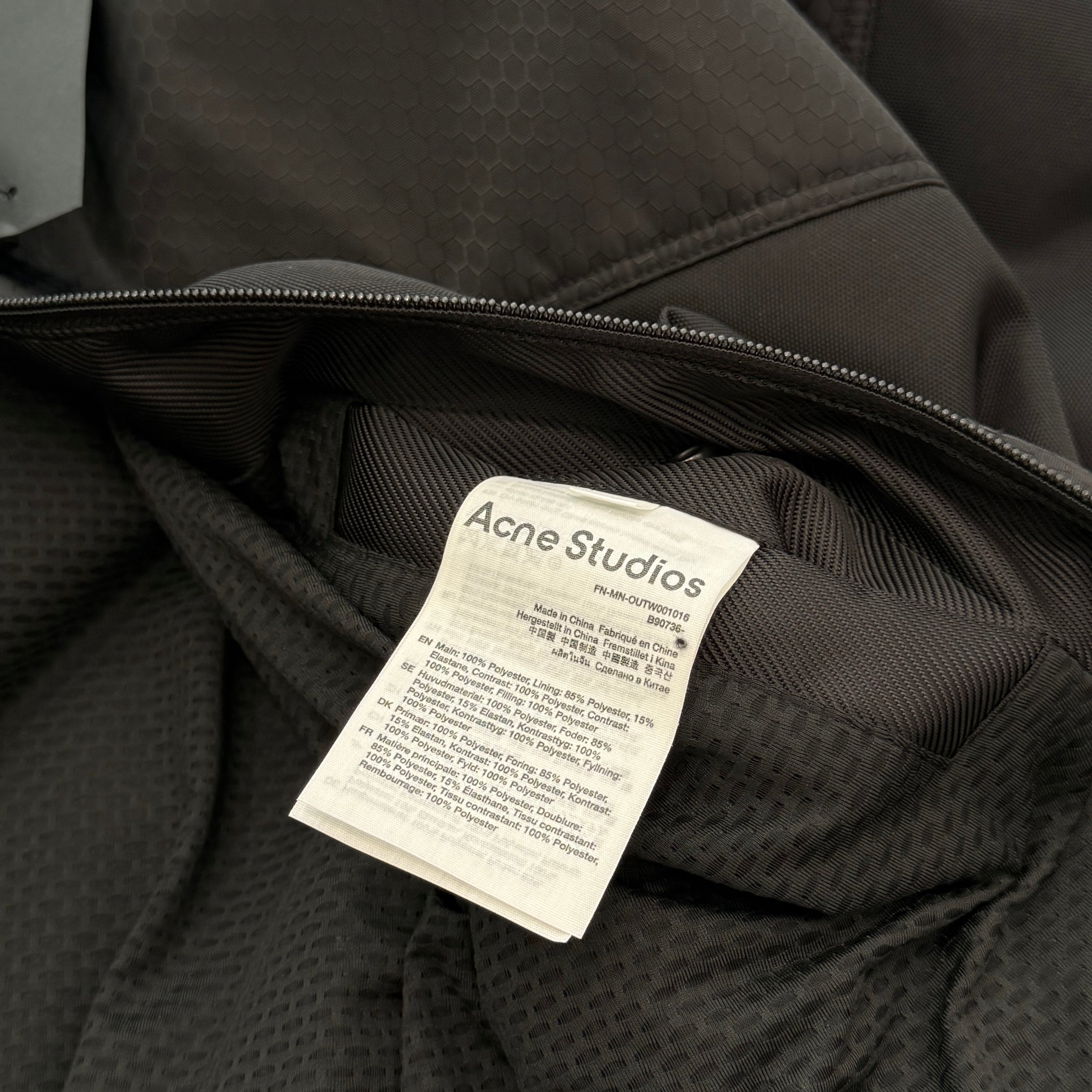 Acne Studios Zip Up Padded Jacket FN-MN-OUTW001016 Size 48 アクネストゥディオズ ジップアップ パディッドジャケット サイズ48